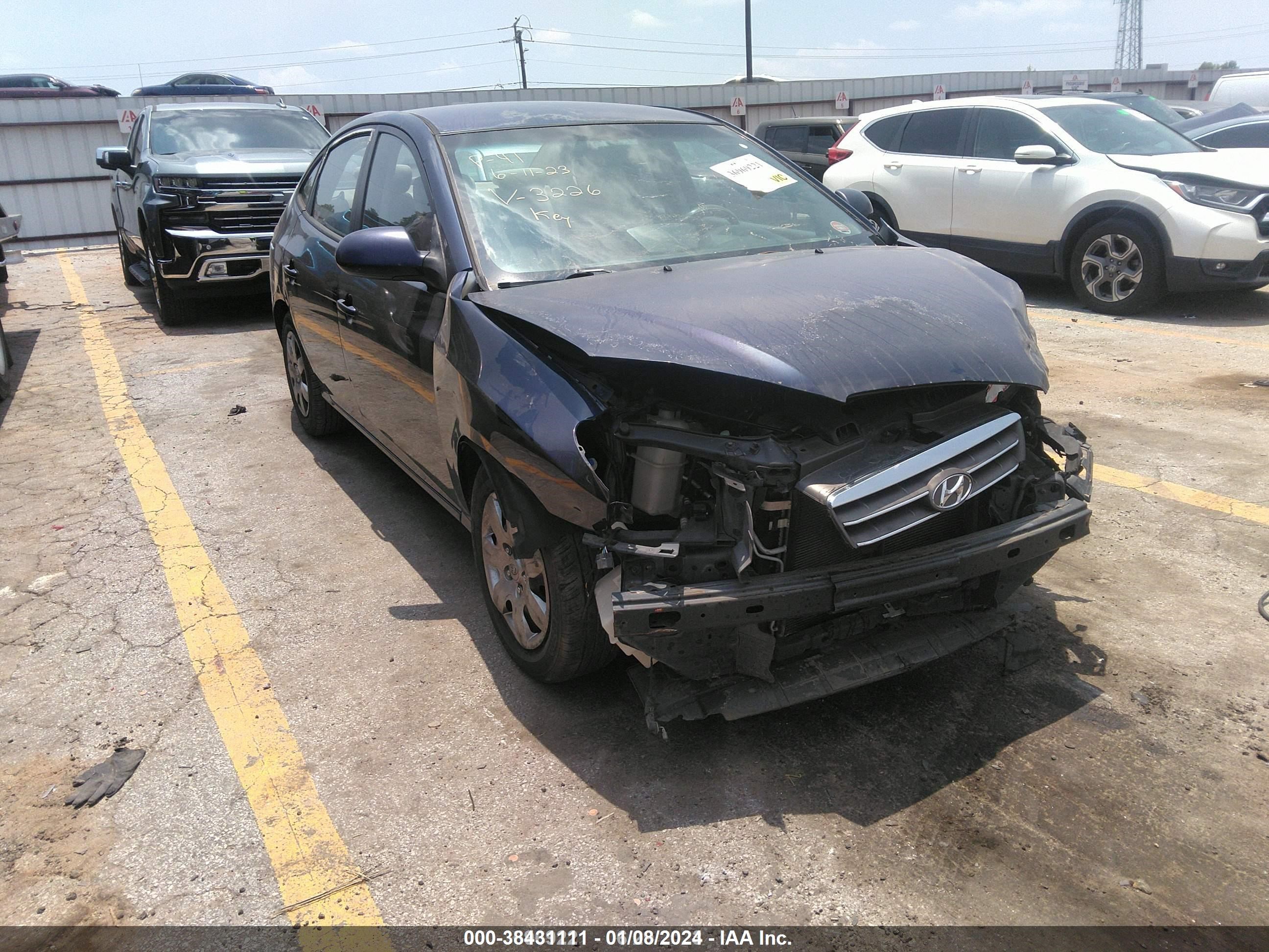 HYUNDAI ELANTRA 2008 kmhdu46d38u423226