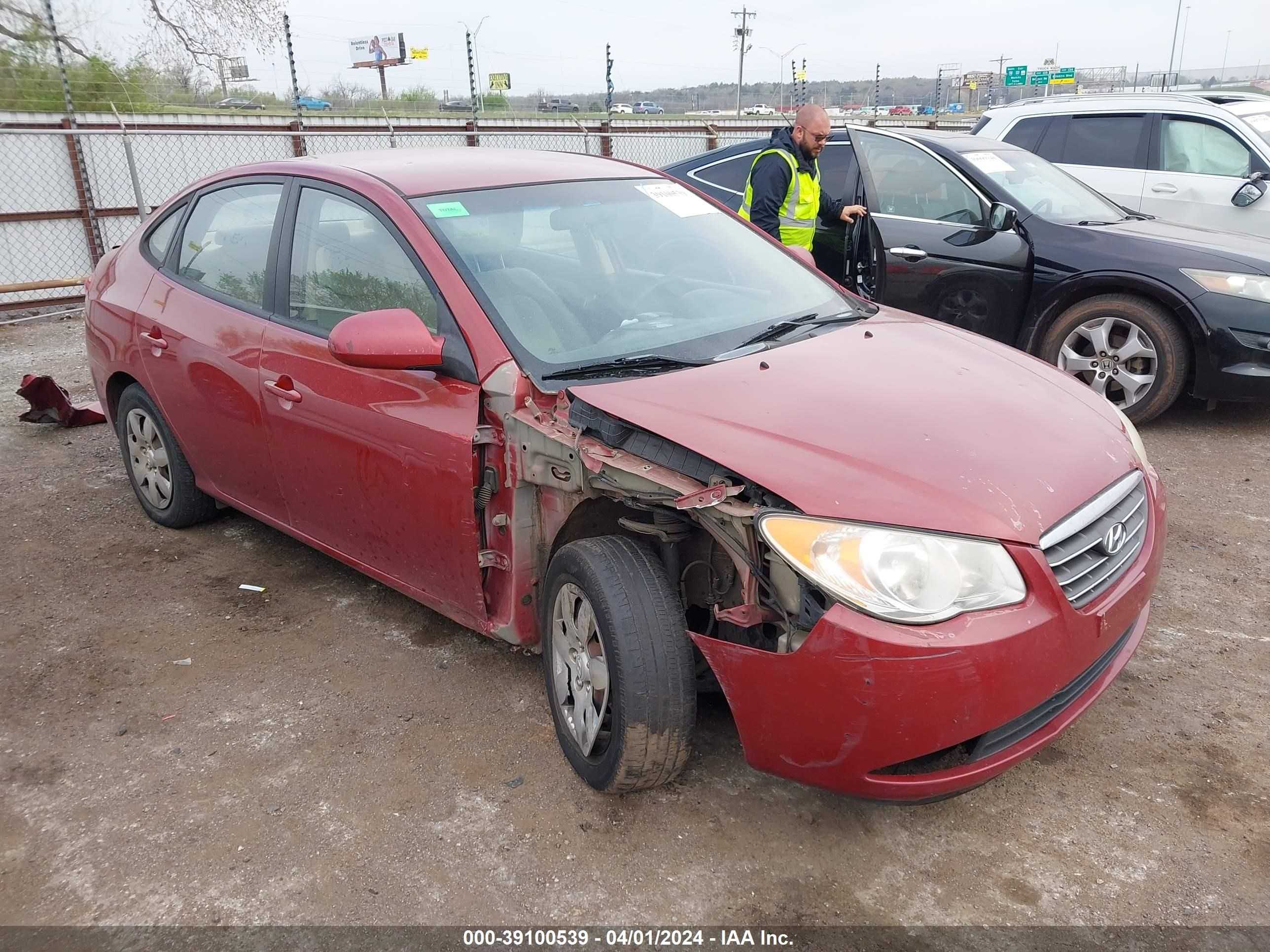 HYUNDAI ELANTRA 2008 kmhdu46d38u497360