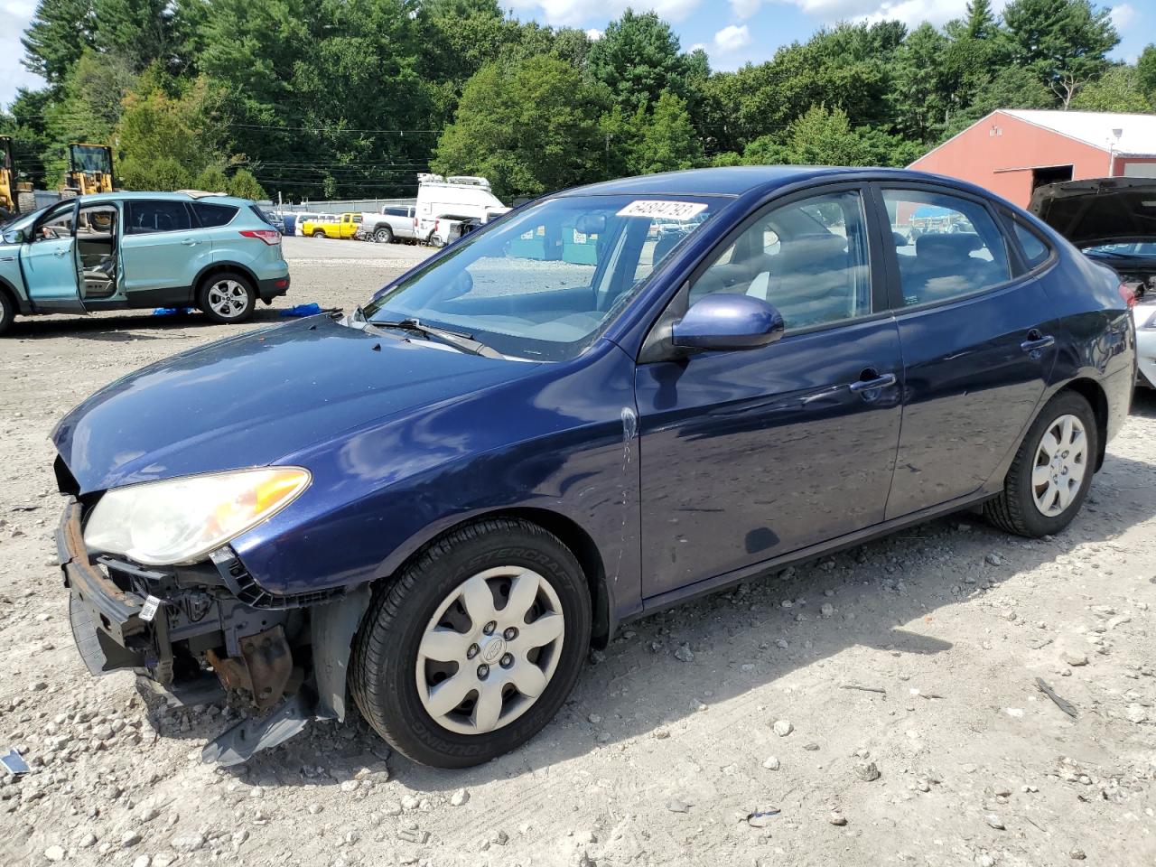 HYUNDAI ELANTRA 2008 kmhdu46d38u502010