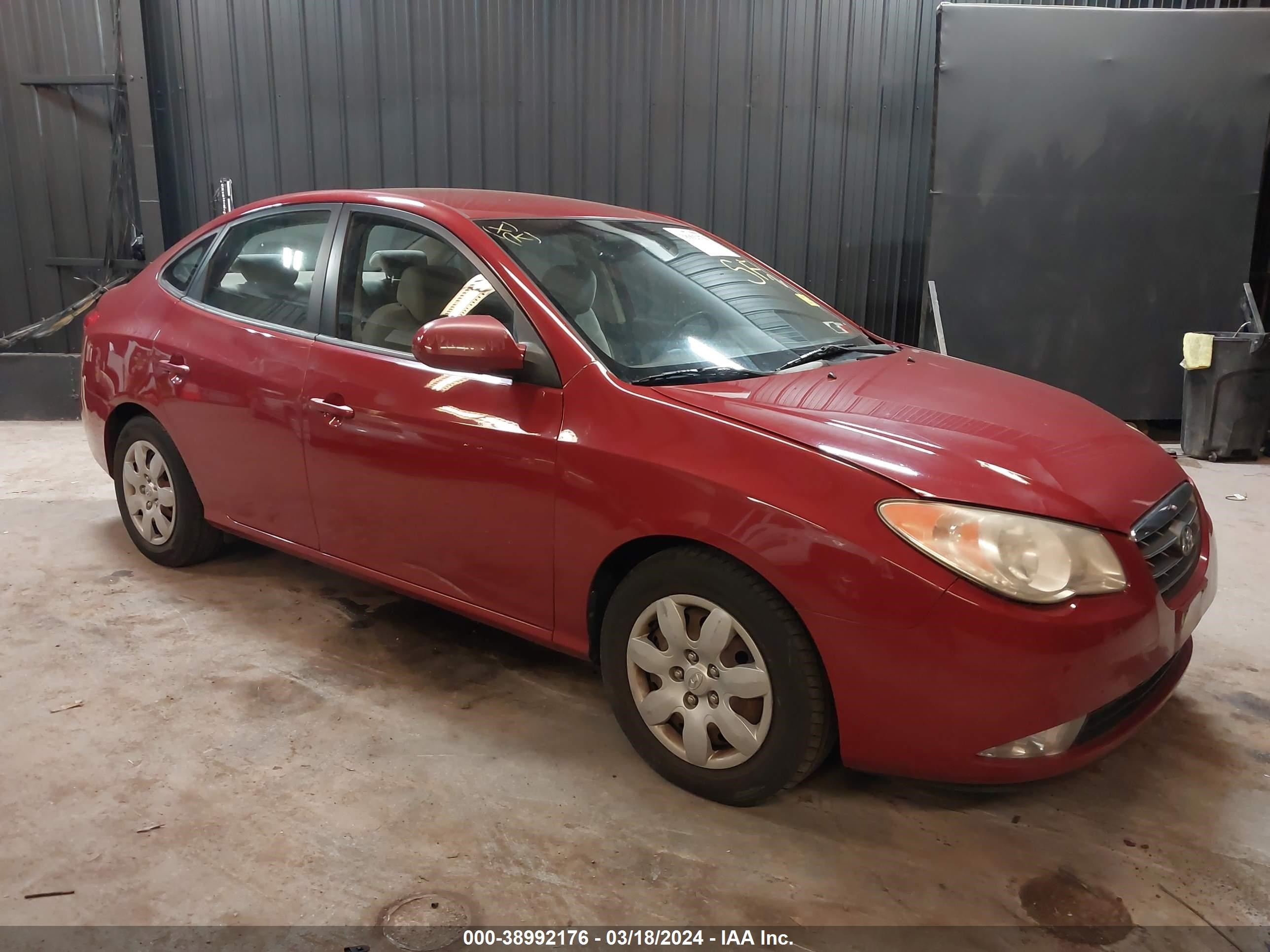 HYUNDAI ELANTRA 2008 kmhdu46d38u567682