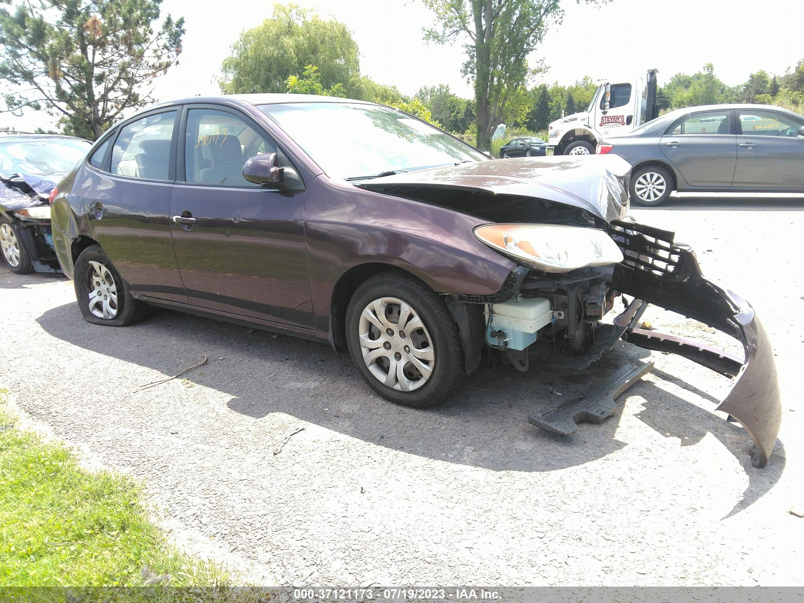 HYUNDAI ELANTRA 2009 kmhdu46d39u754356