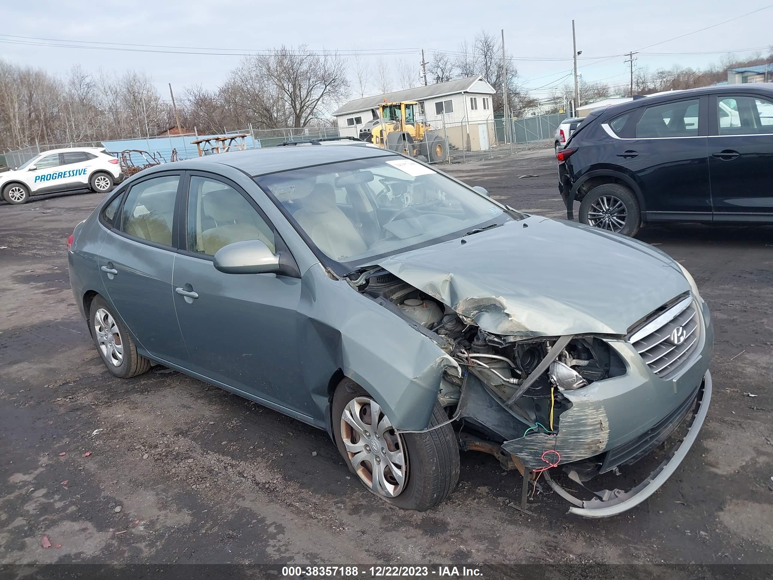 HYUNDAI ELANTRA 2009 kmhdu46d39u758200