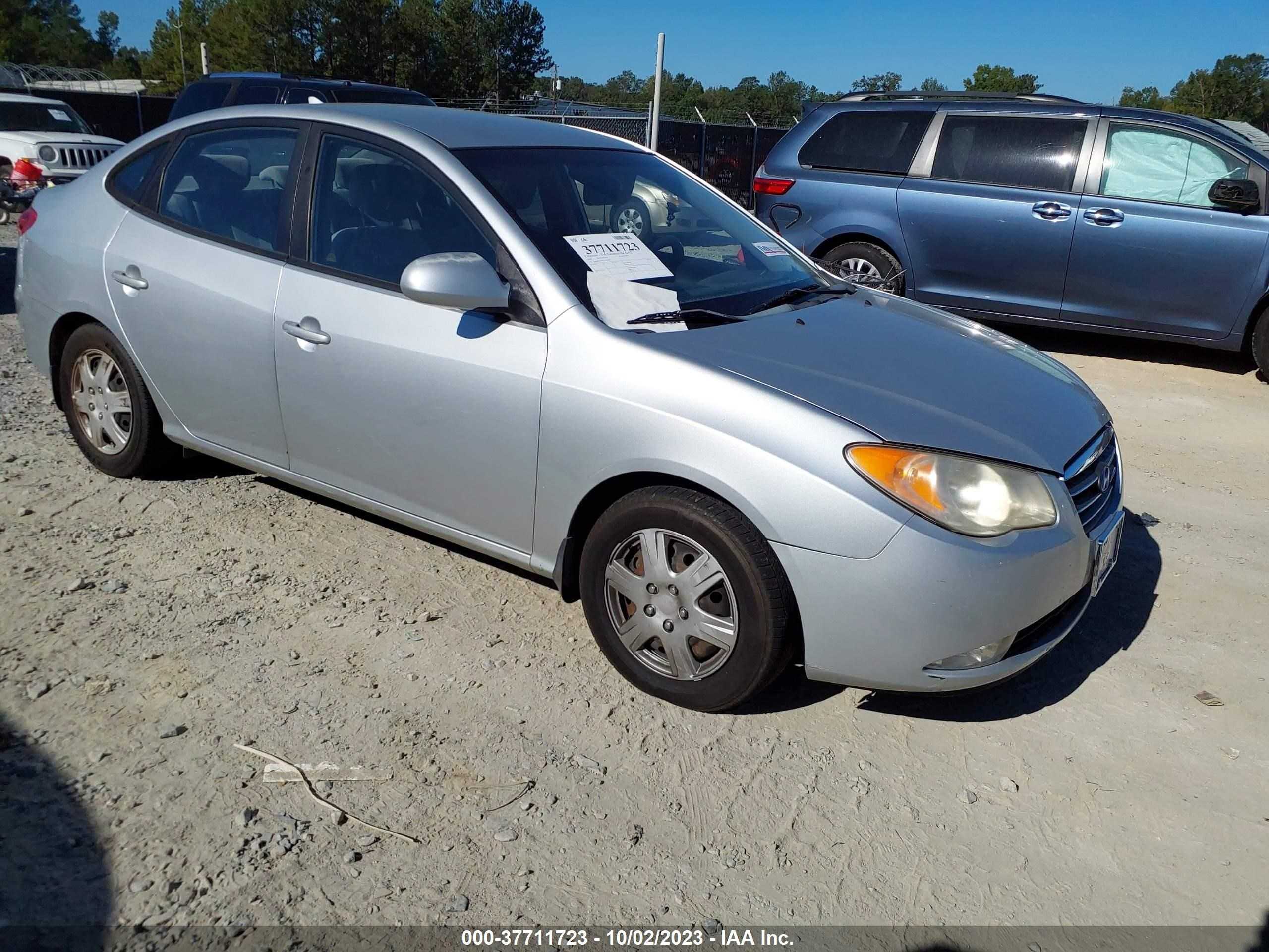 HYUNDAI ELANTRA 2009 kmhdu46d39u760948