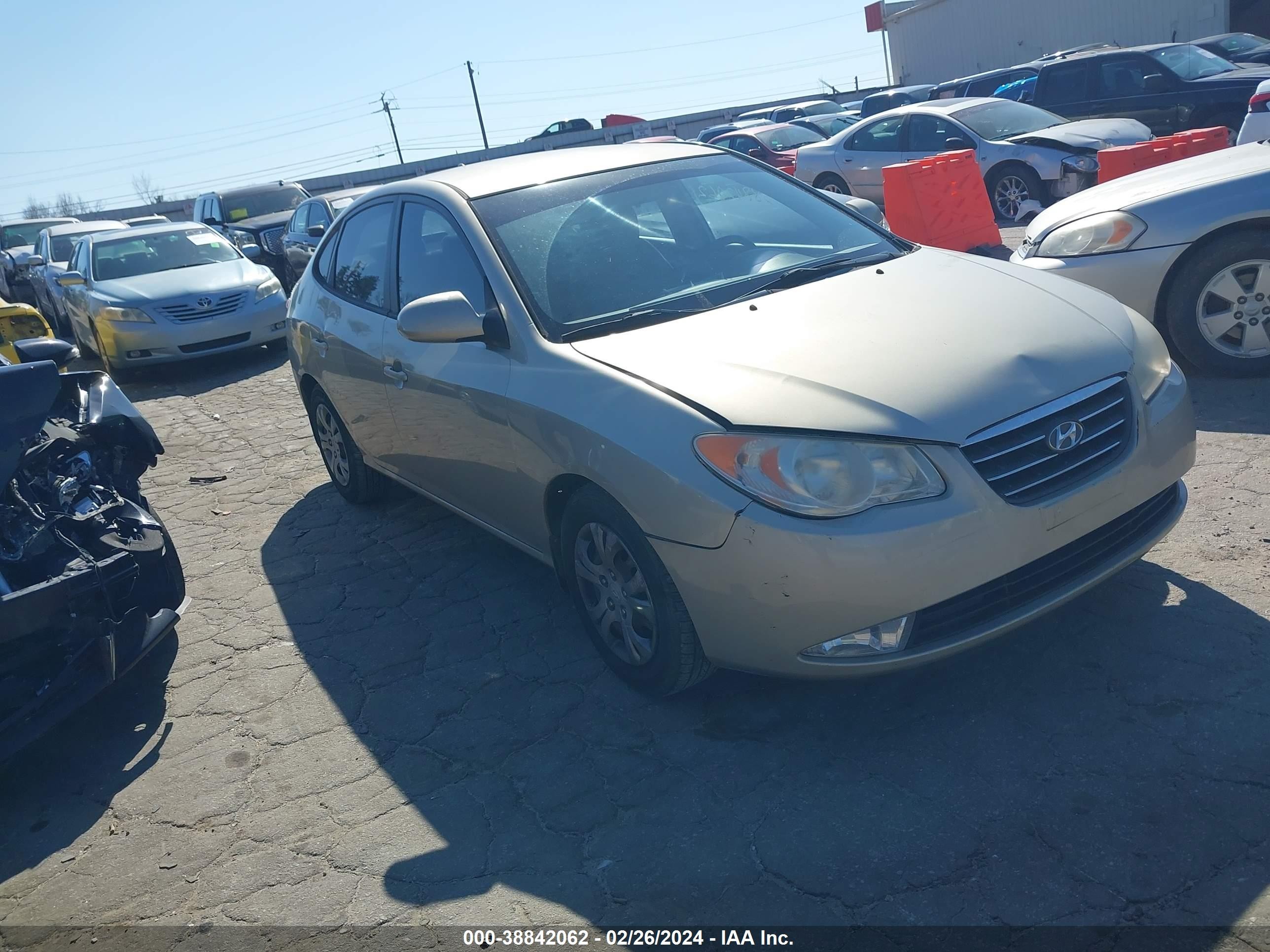 HYUNDAI ELANTRA 2009 kmhdu46d39u791522