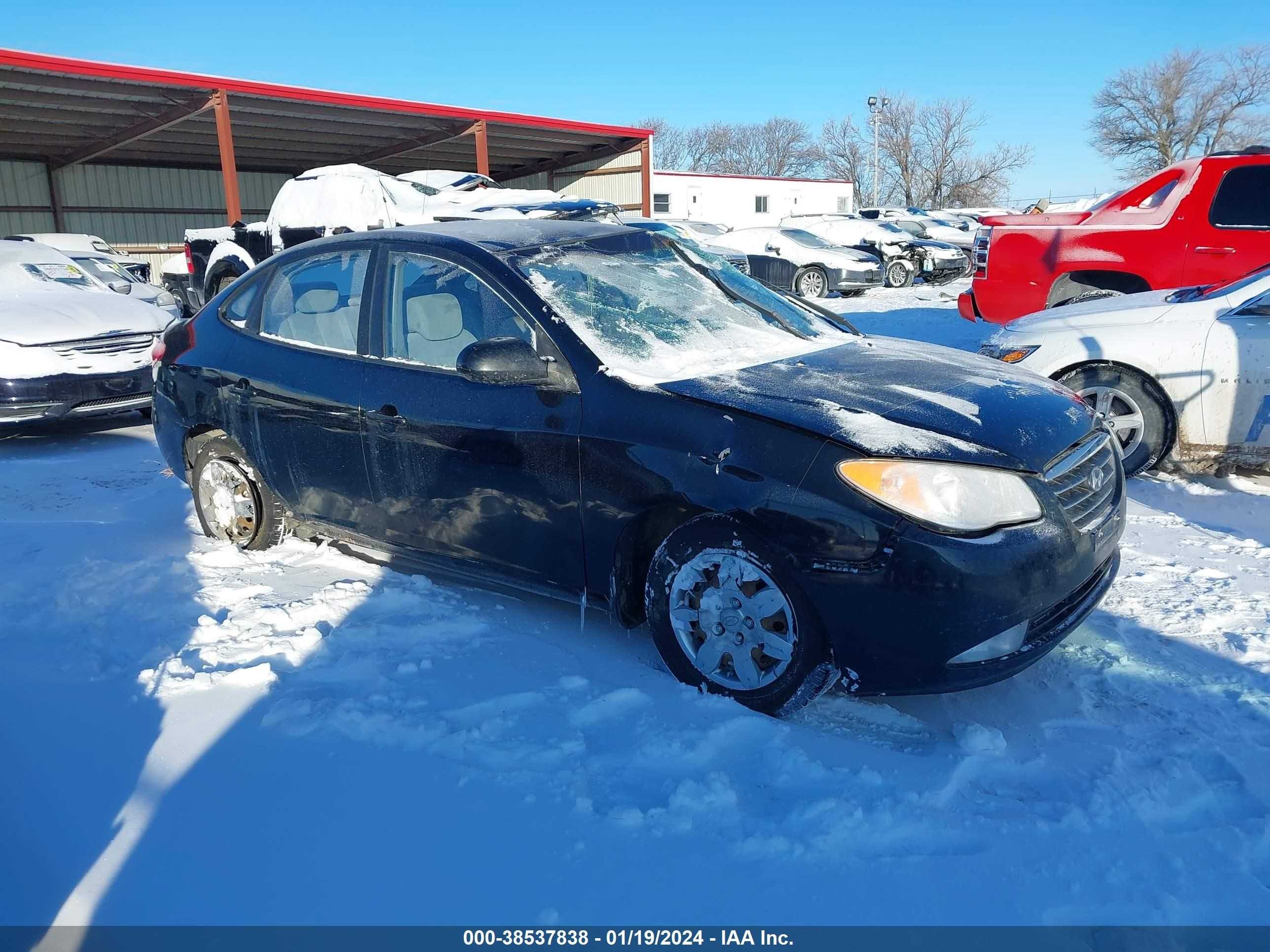 HYUNDAI ELANTRA 2007 kmhdu46d47u037039