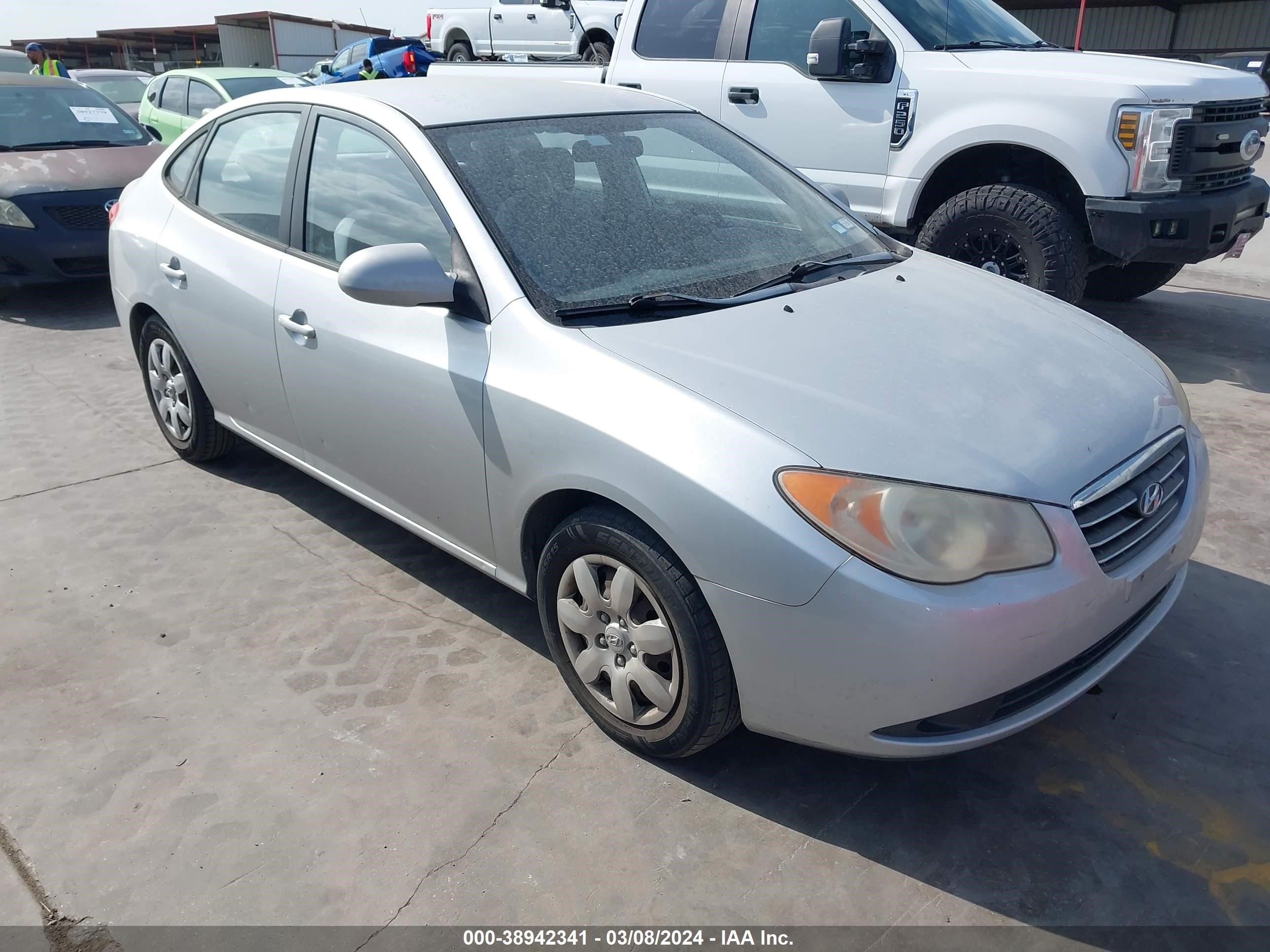 HYUNDAI ELANTRA 2007 kmhdu46d47u044038