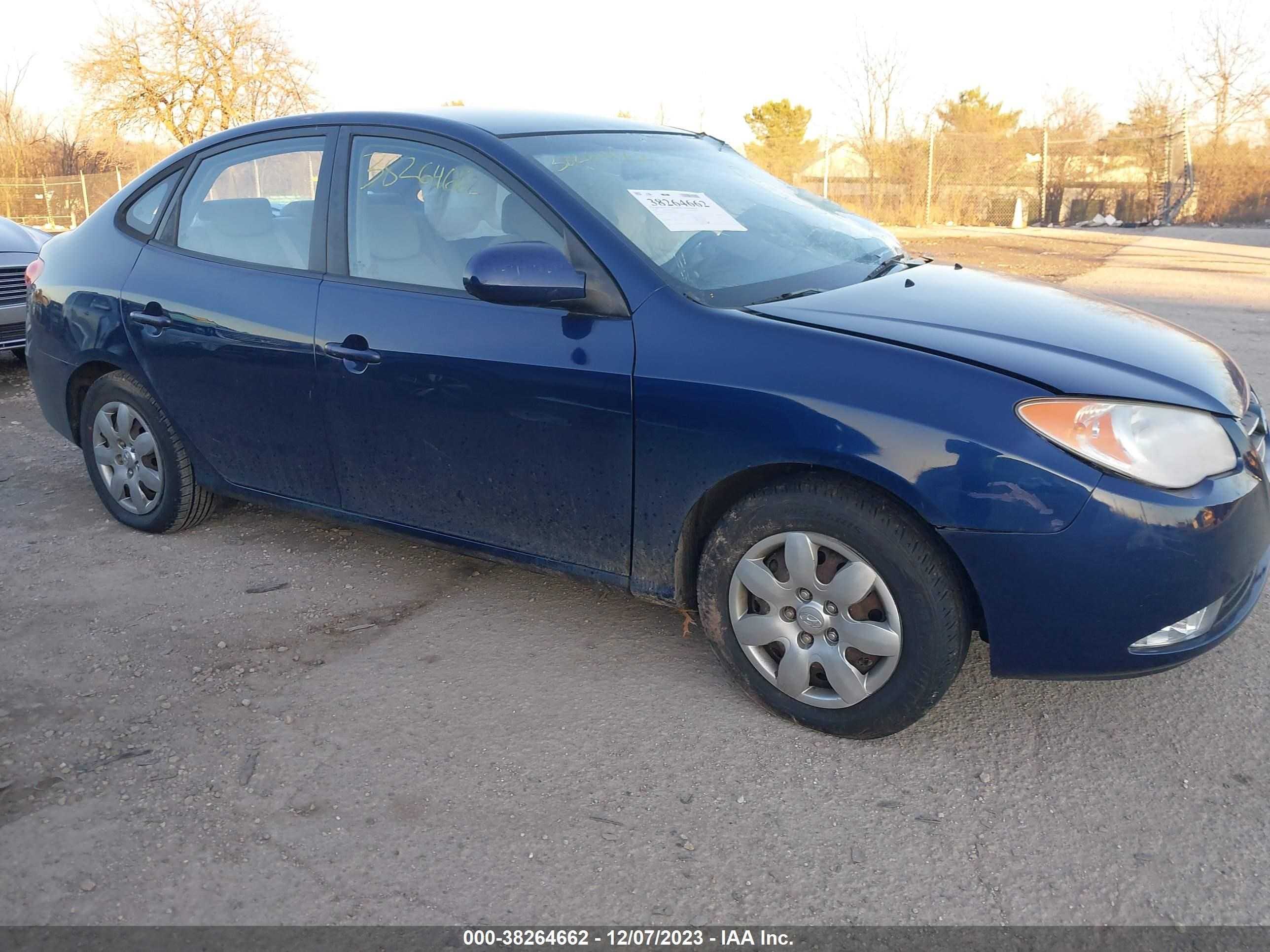 HYUNDAI ELANTRA 2007 kmhdu46d47u099654