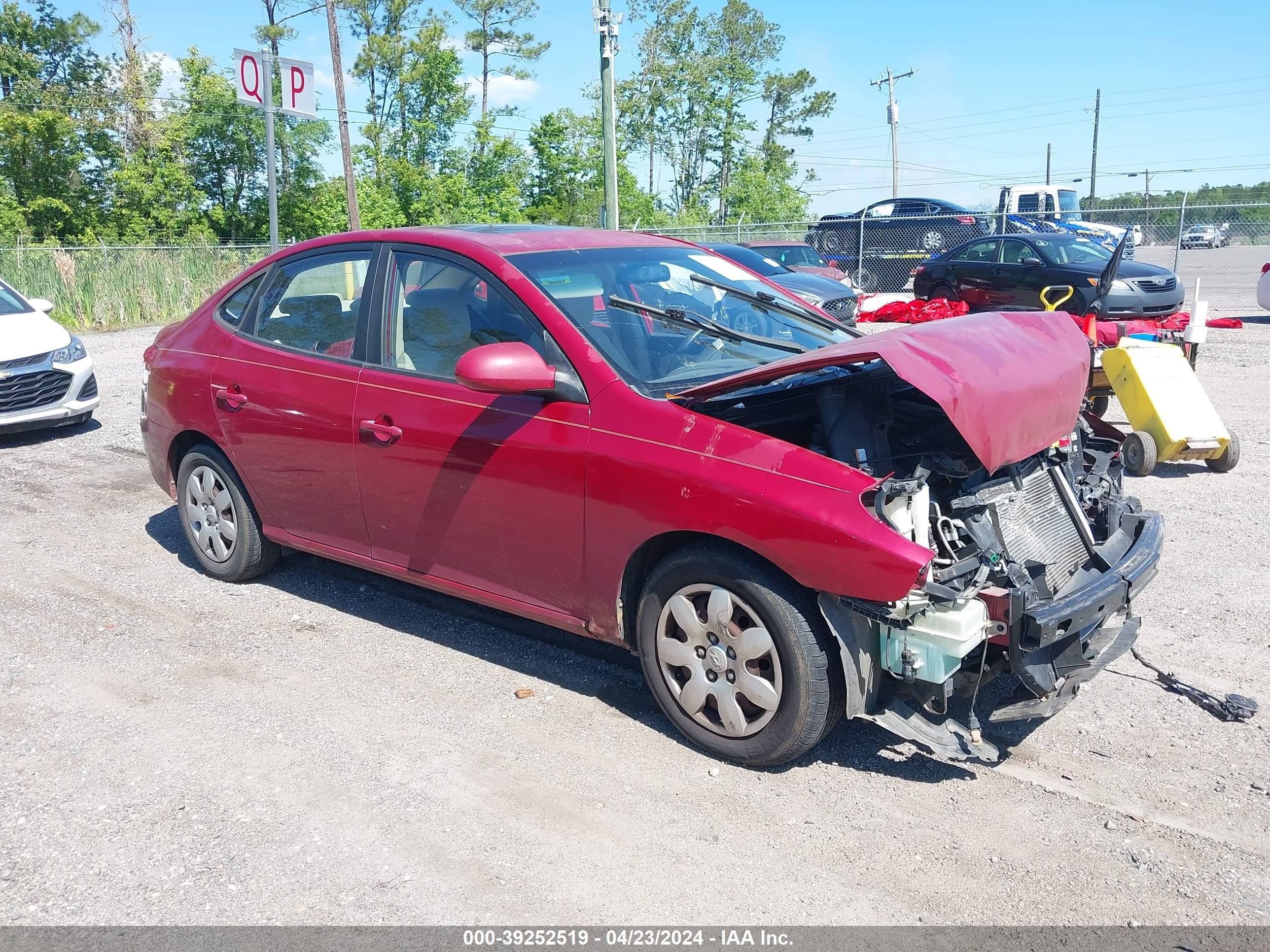 HYUNDAI ELANTRA 2007 kmhdu46d47u146973