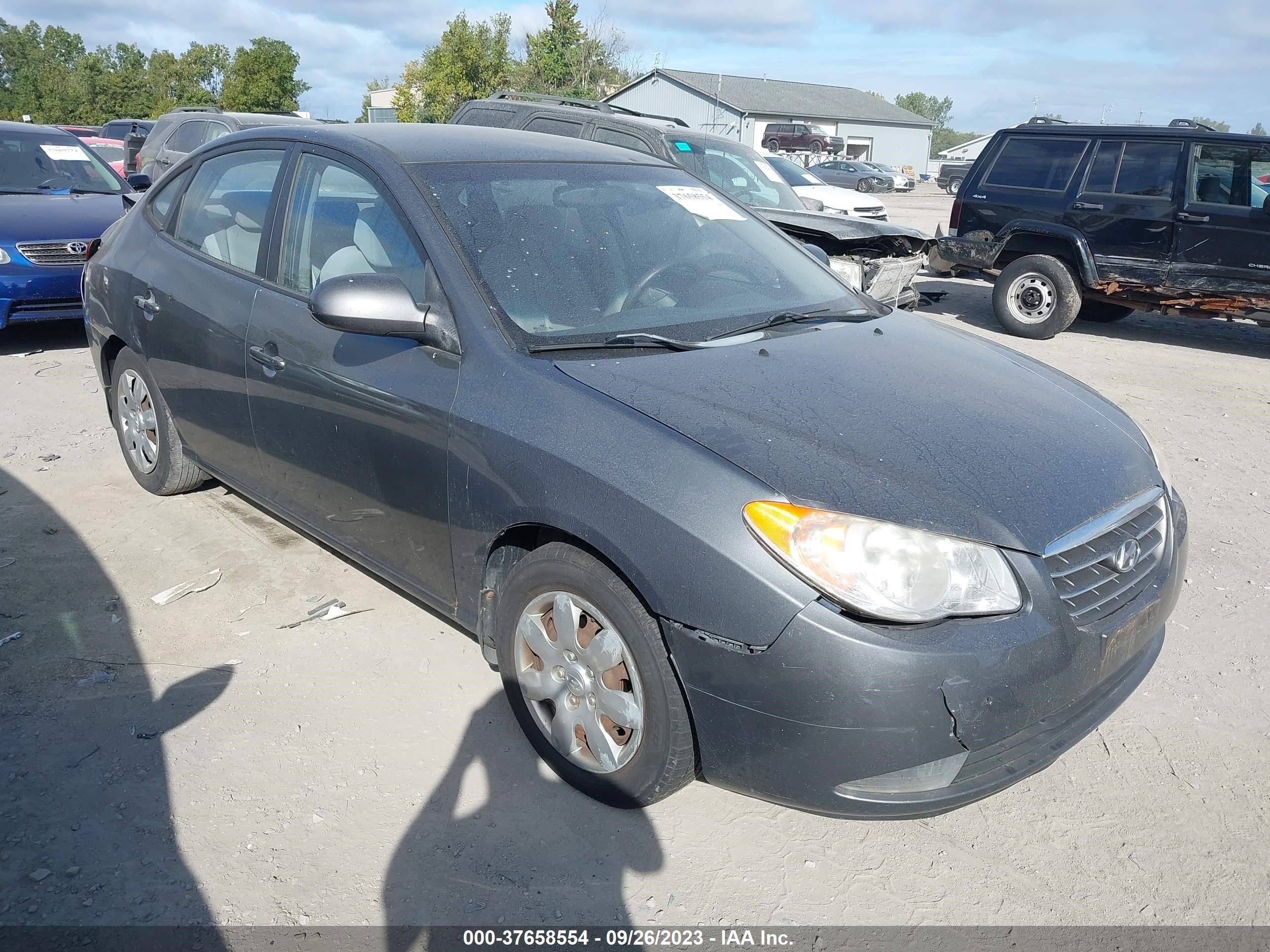 HYUNDAI ELANTRA 2007 kmhdu46d47u225754