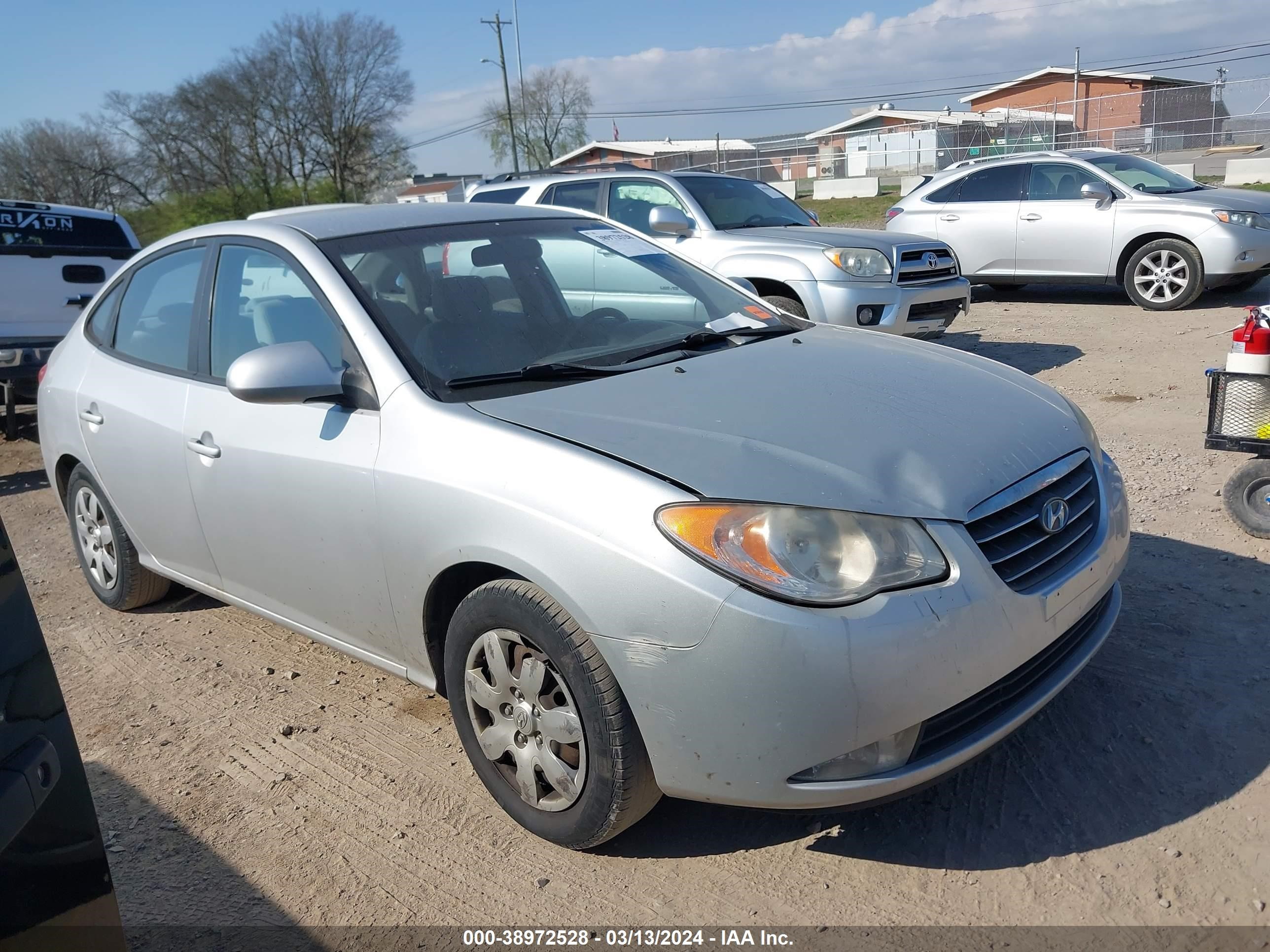 HYUNDAI ELANTRA 2008 kmhdu46d48u438558