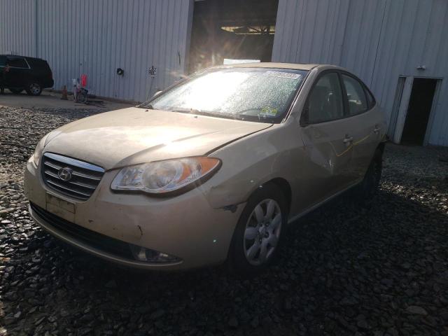 HYUNDAI ELANTRA GL 2008 kmhdu46d48u439631