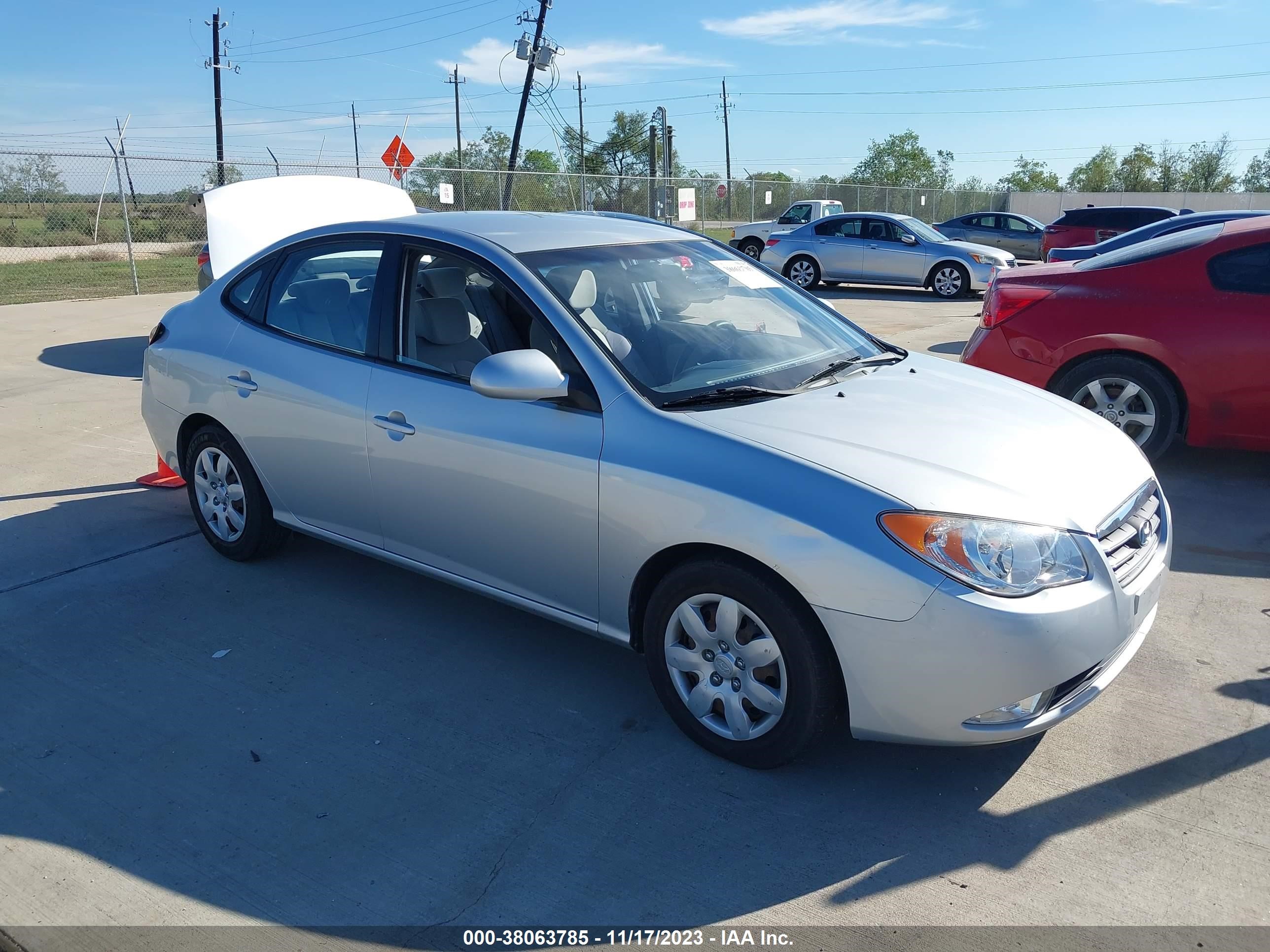 HYUNDAI ELANTRA 2008 kmhdu46d48u485427