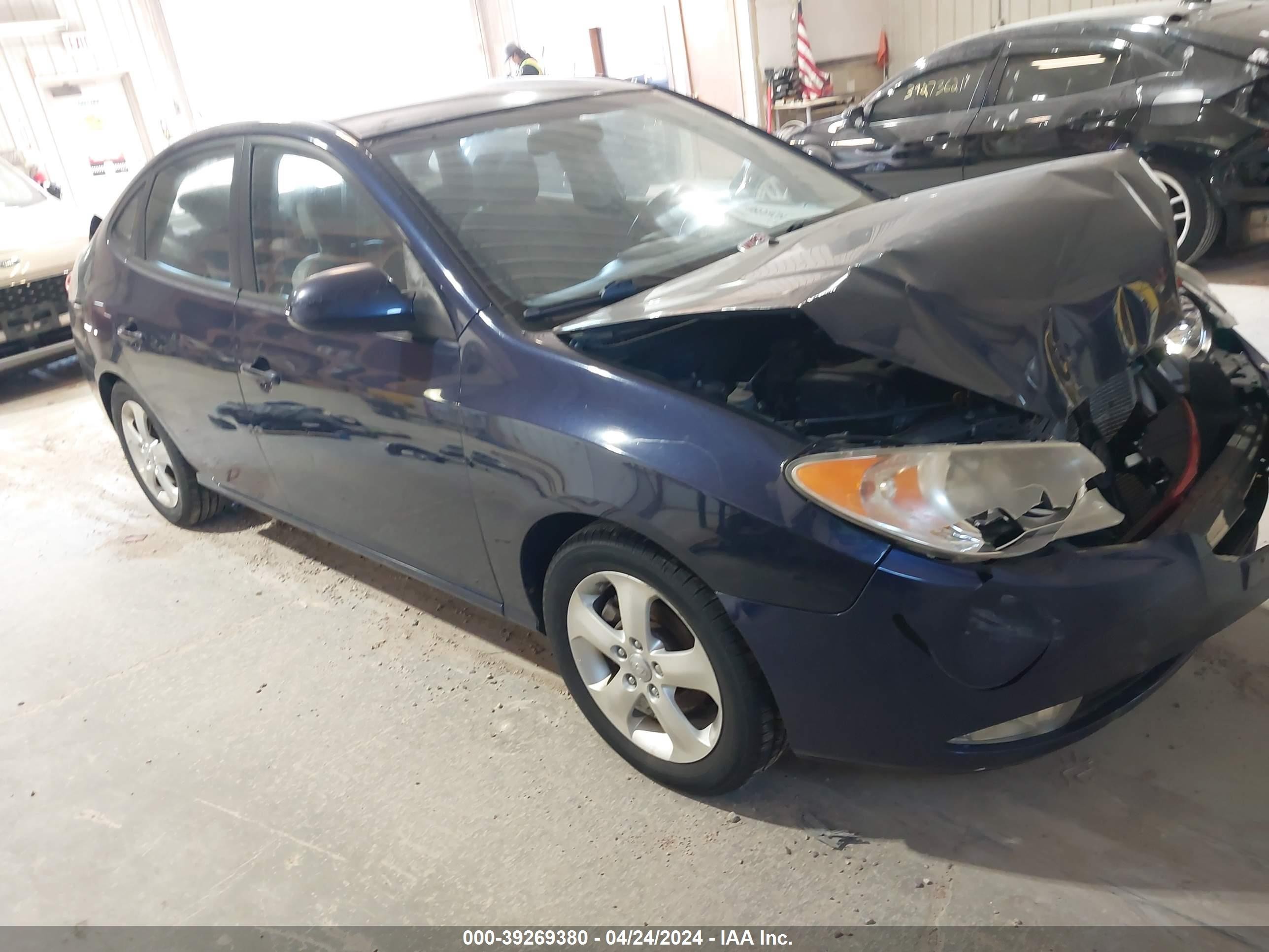 HYUNDAI ELANTRA 2008 kmhdu46d48u580053