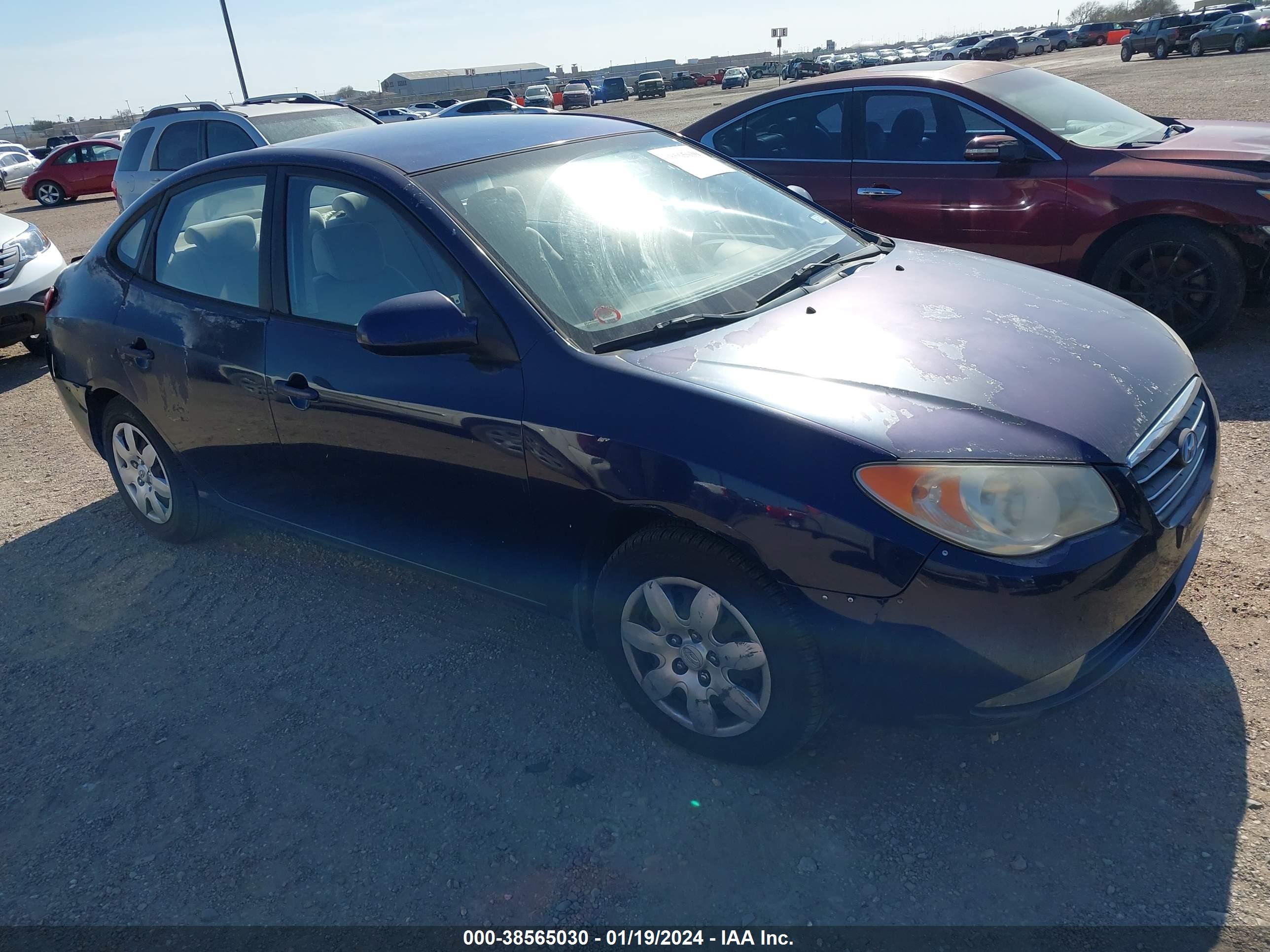 HYUNDAI ELANTRA 2009 kmhdu46d49u622190