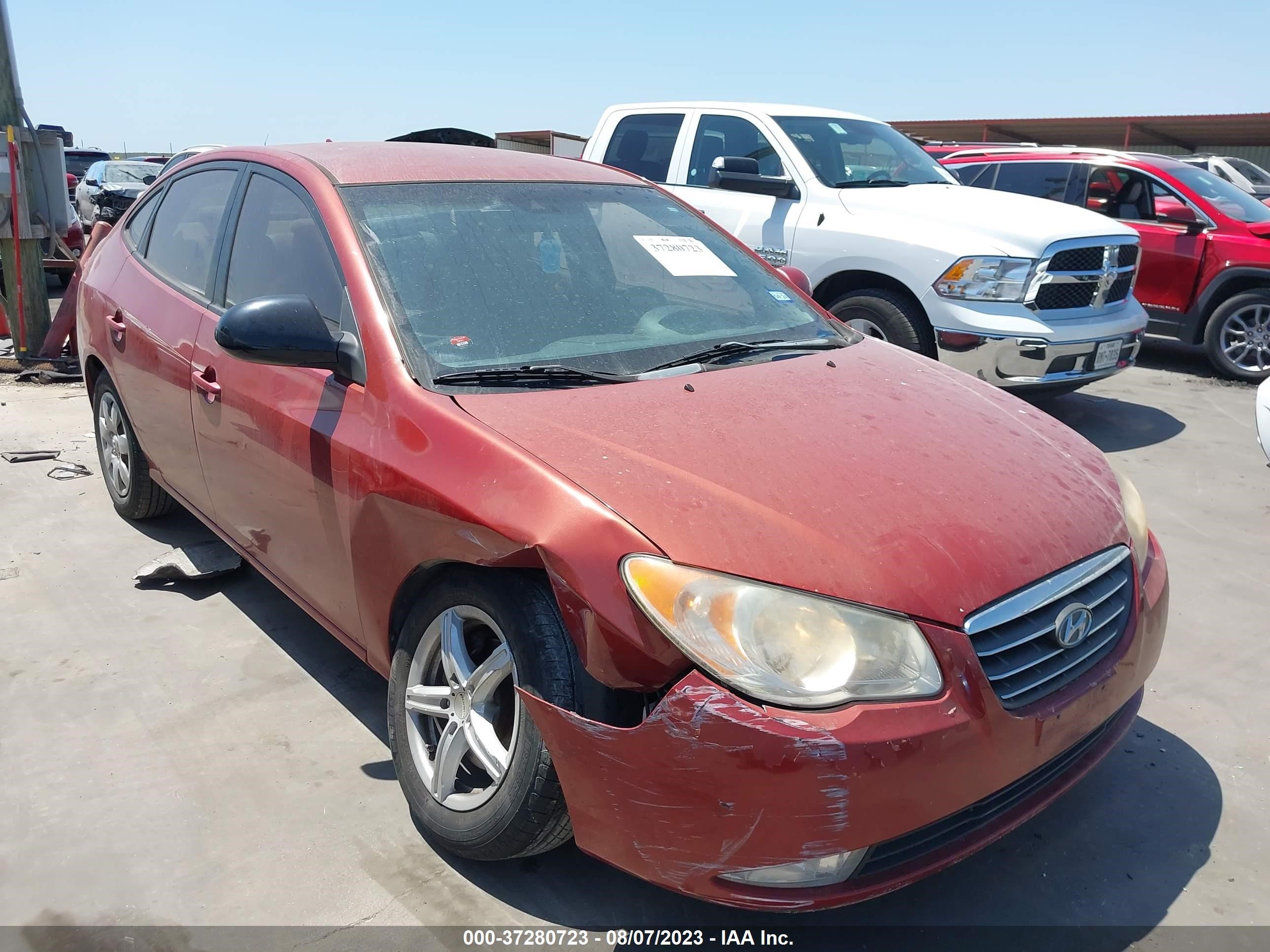 HYUNDAI ELANTRA 2009 kmhdu46d49u660342