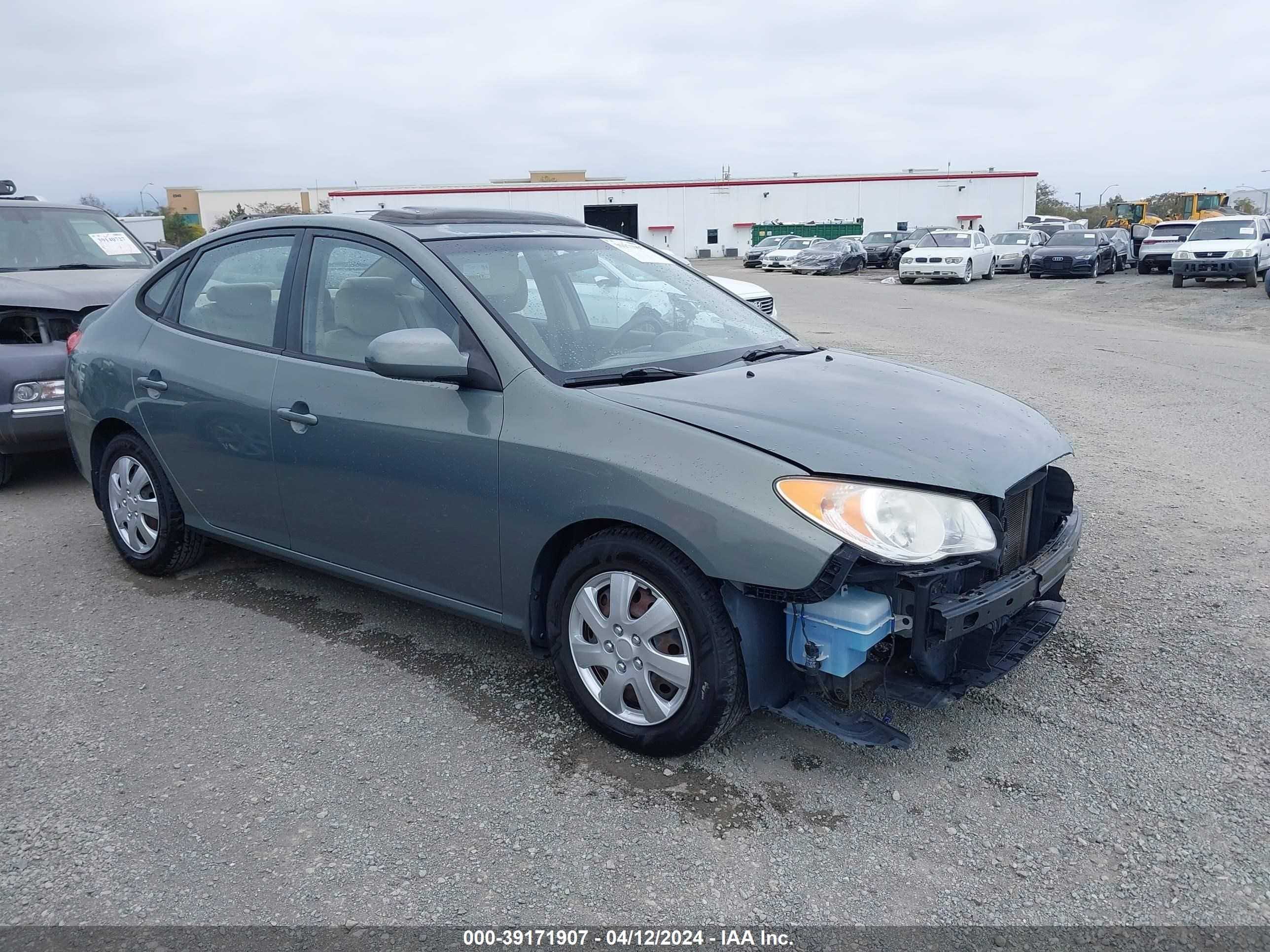 HYUNDAI ELANTRA 2009 kmhdu46d49u752017