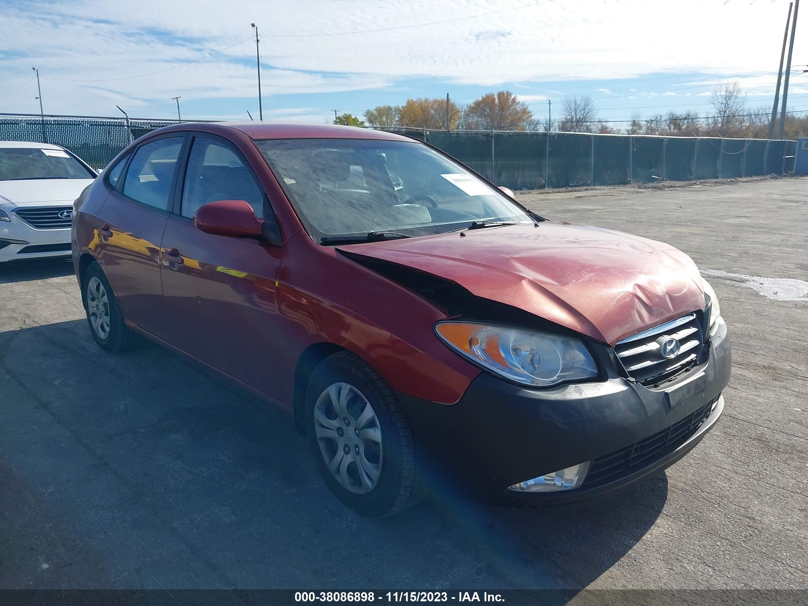 HYUNDAI ELANTRA 2009 kmhdu46d49u760585