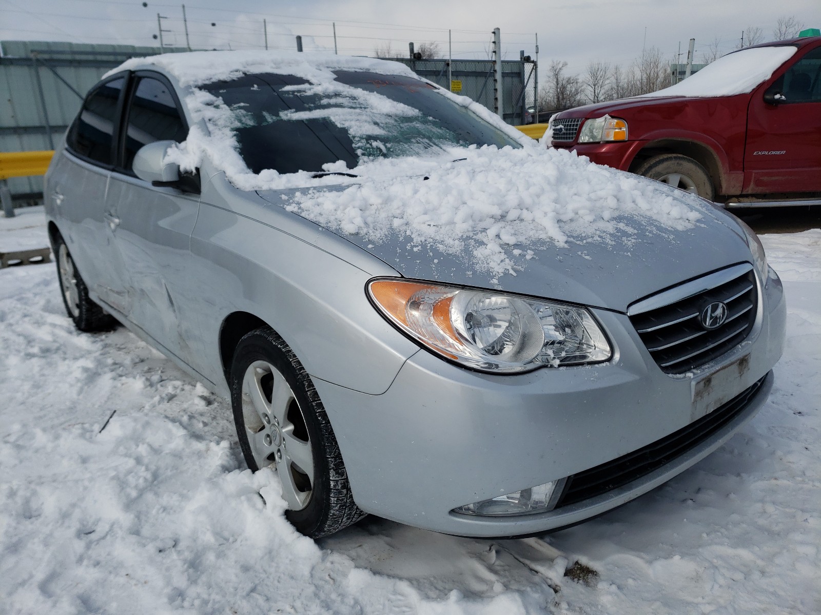 HYUNDAI ELANTRA GL 2007 kmhdu46d57u096309