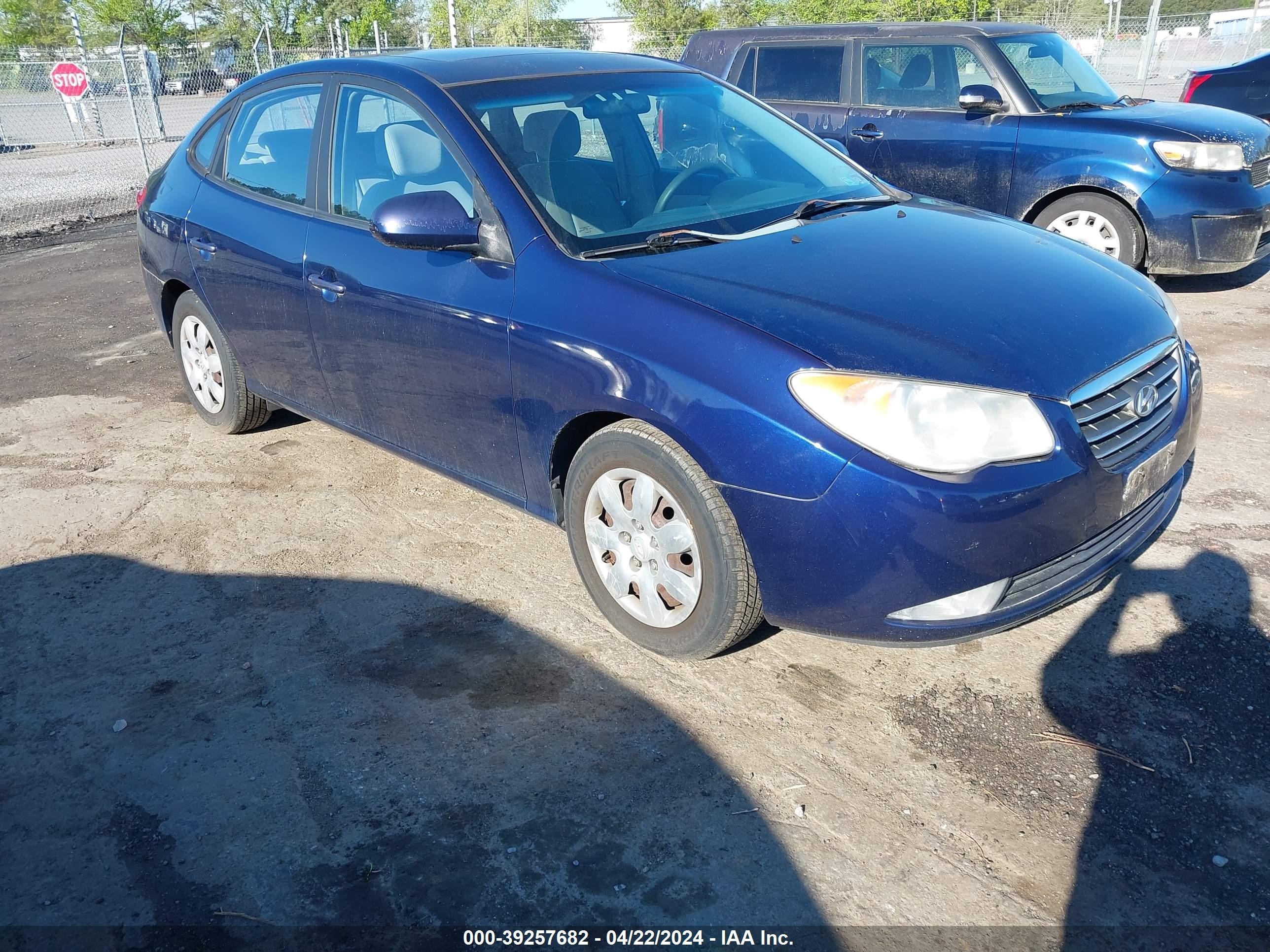 HYUNDAI ELANTRA 2007 kmhdu46d57u155956