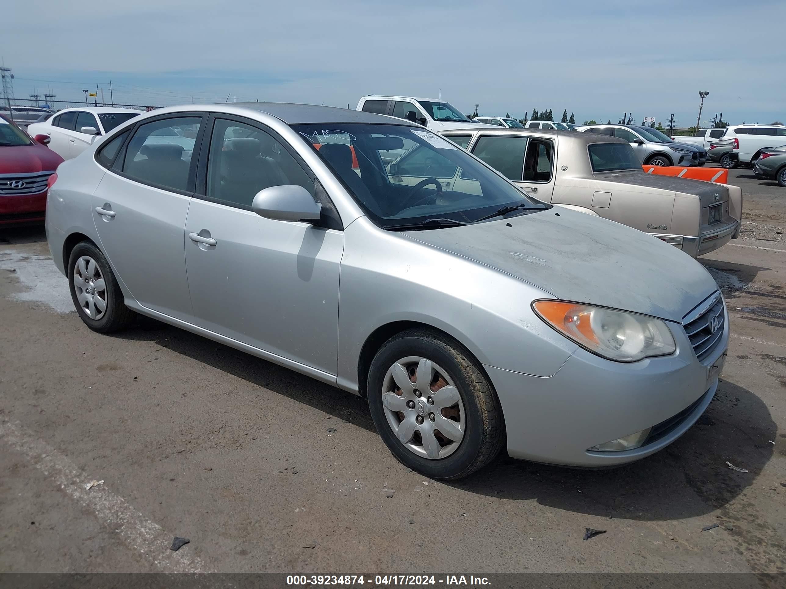 HYUNDAI ELANTRA 2008 kmhdu46d58u408596