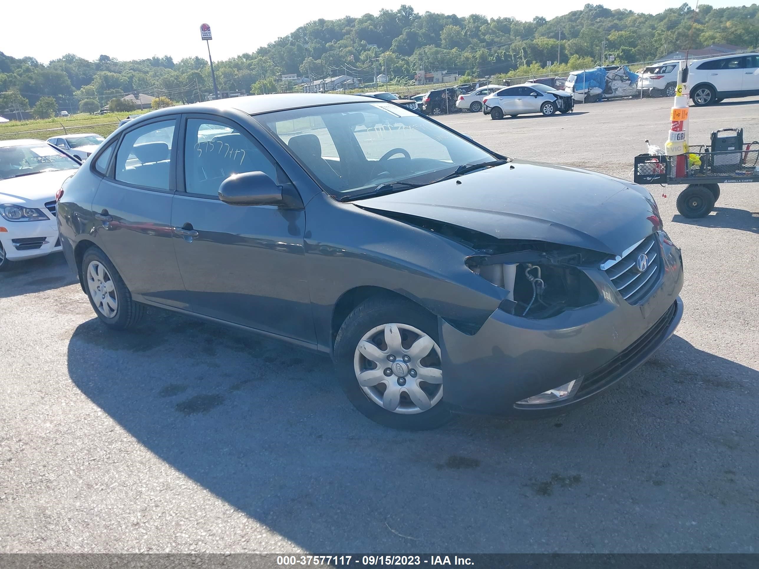 HYUNDAI ELANTRA 2009 kmhdu46d59u675738