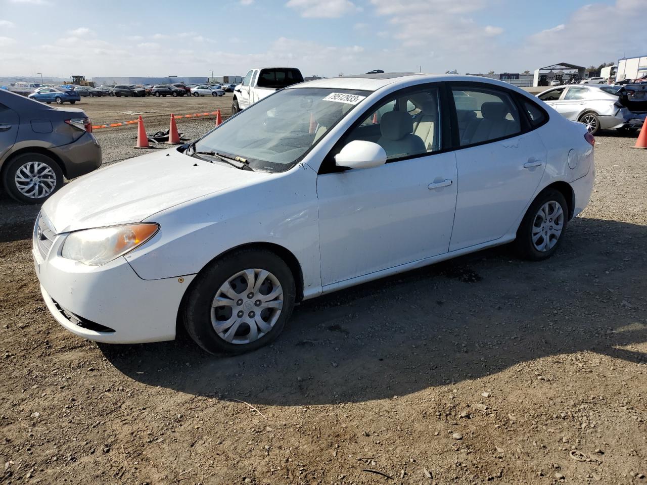 HYUNDAI ELANTRA 2009 kmhdu46d59u722122