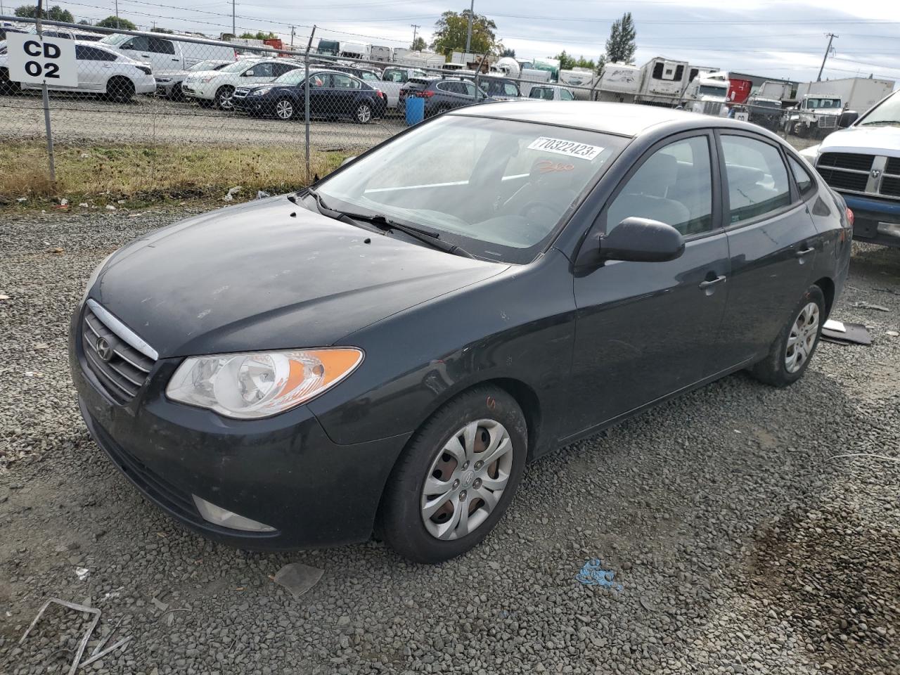 HYUNDAI ELANTRA 2009 kmhdu46d59u753239