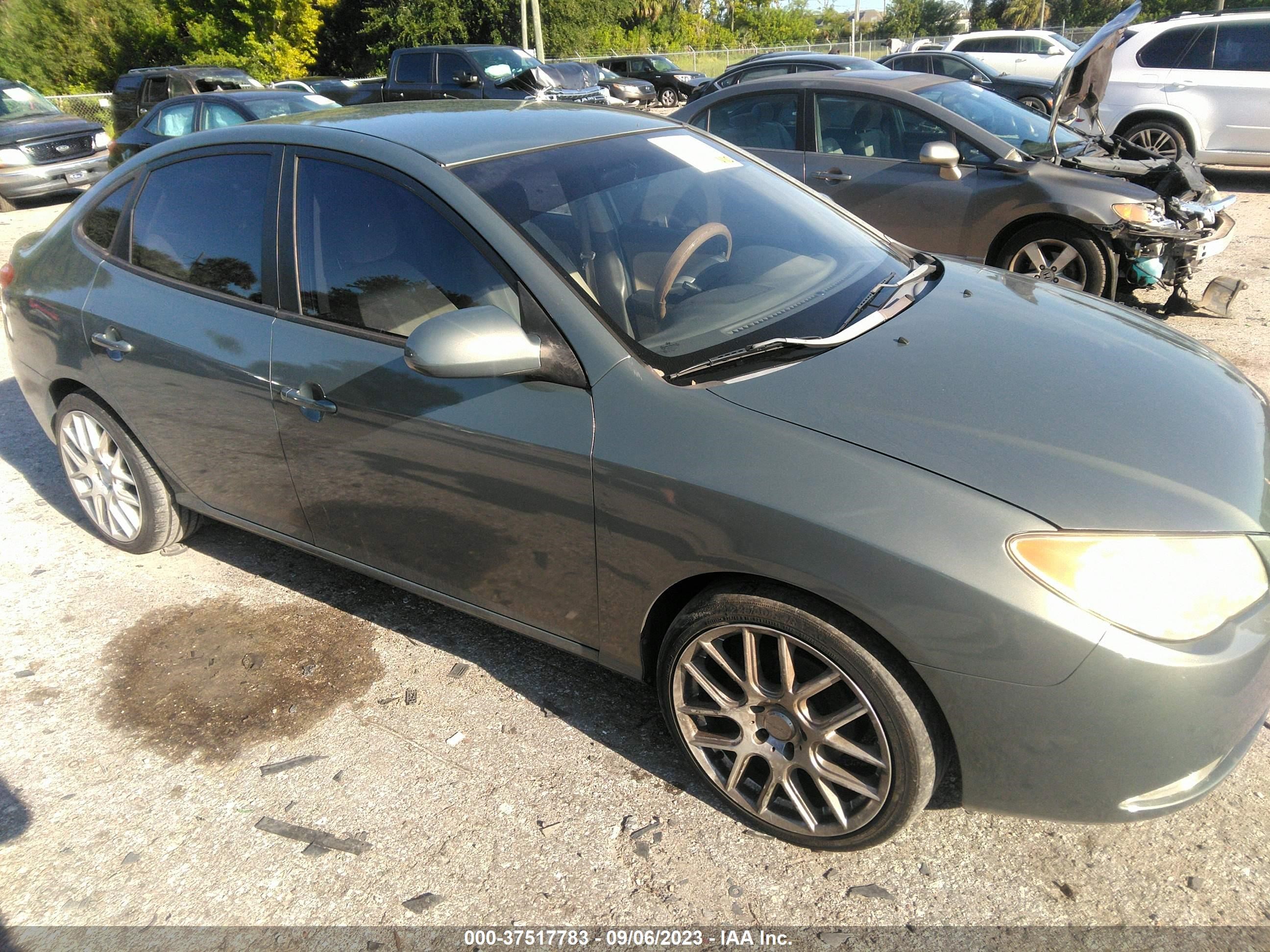 HYUNDAI ELANTRA 2009 kmhdu46d59u757985