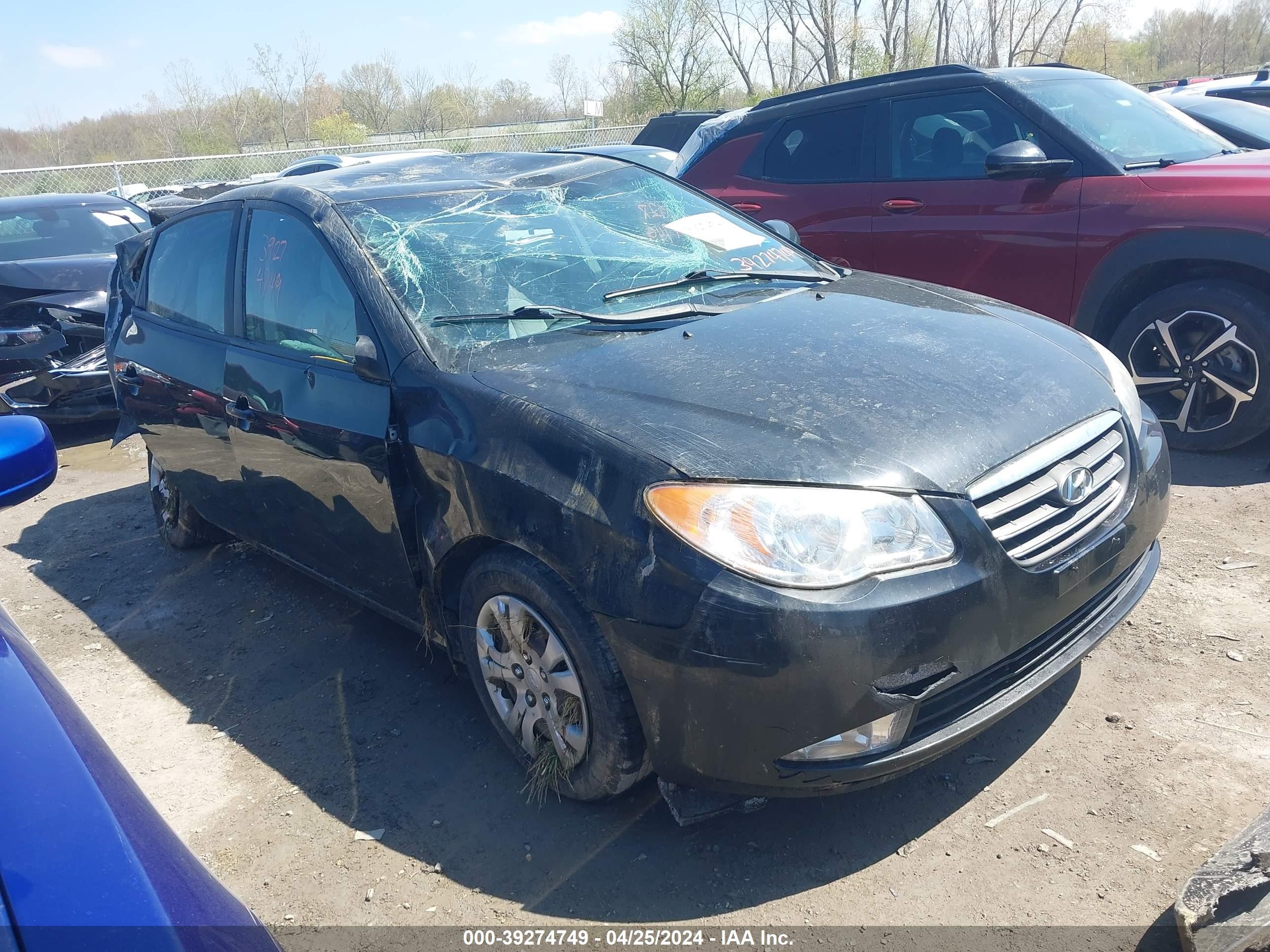 HYUNDAI ELANTRA 2009 kmhdu46d59u781249