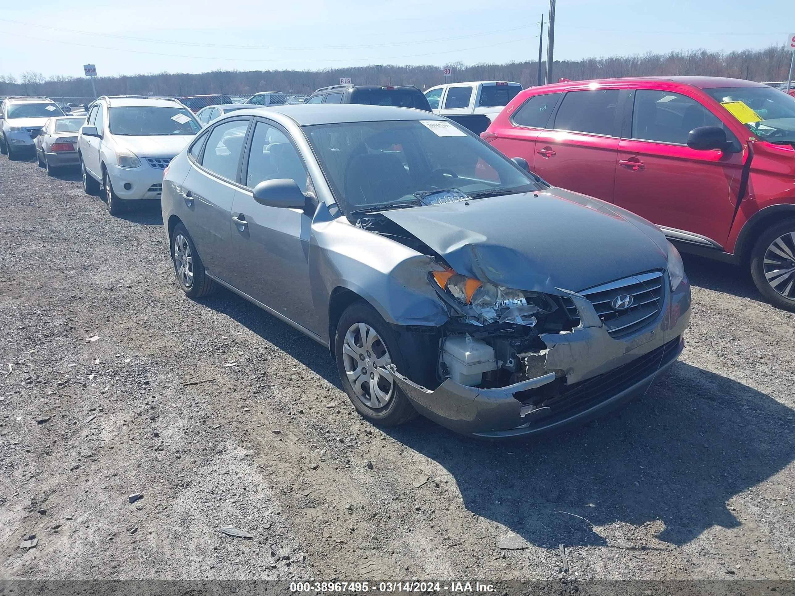 HYUNDAI ELANTRA 2009 kmhdu46d59u786760