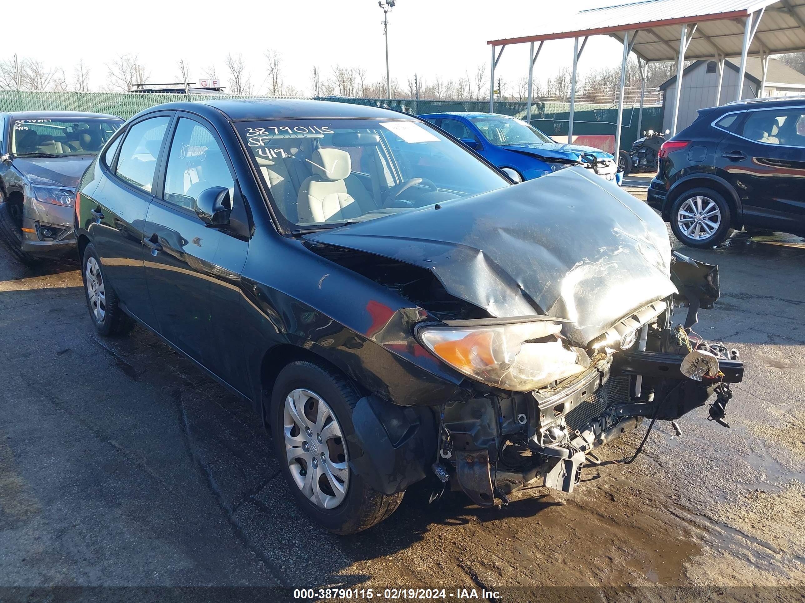 HYUNDAI ELANTRA 2009 kmhdu46d59u807543