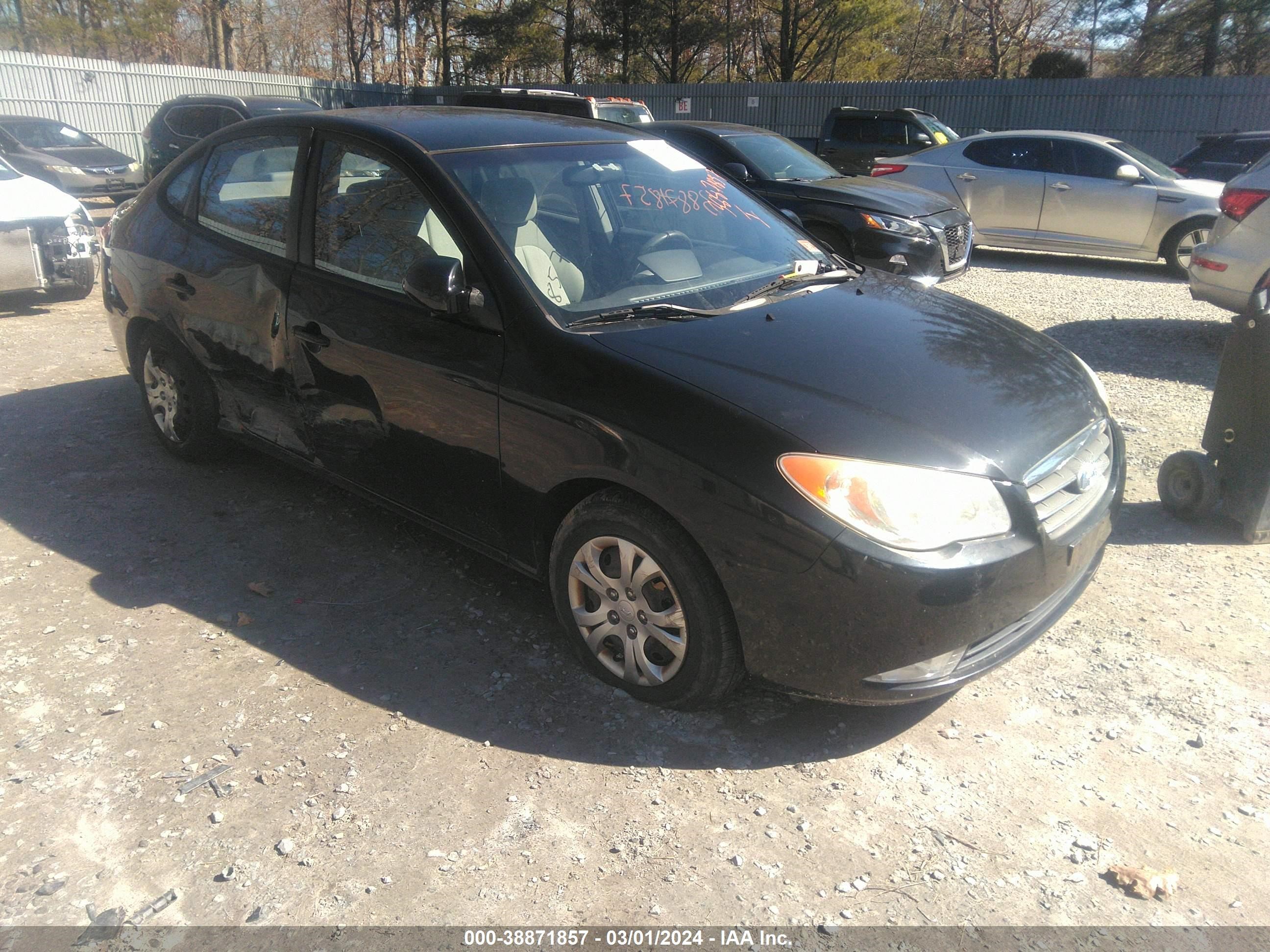 HYUNDAI ELANTRA 2009 kmhdu46d59u820972