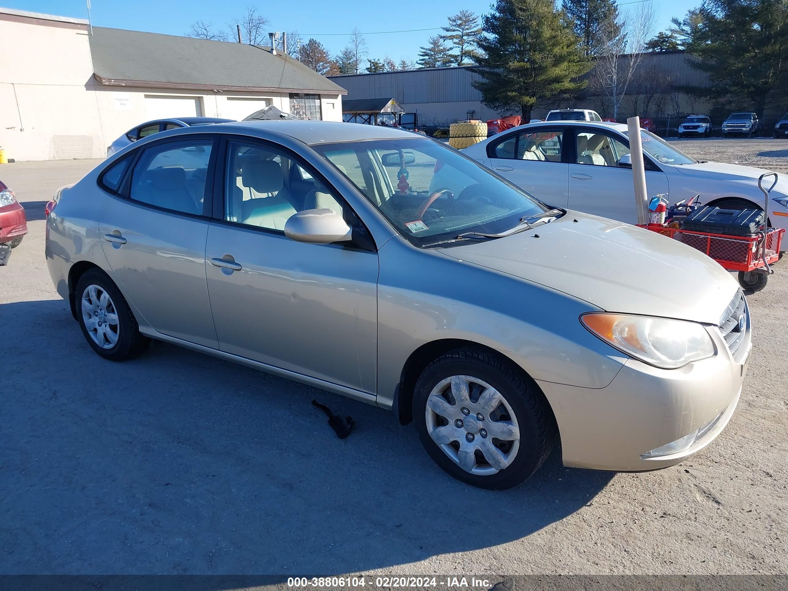 HYUNDAI ELANTRA 2007 kmhdu46d67u026611