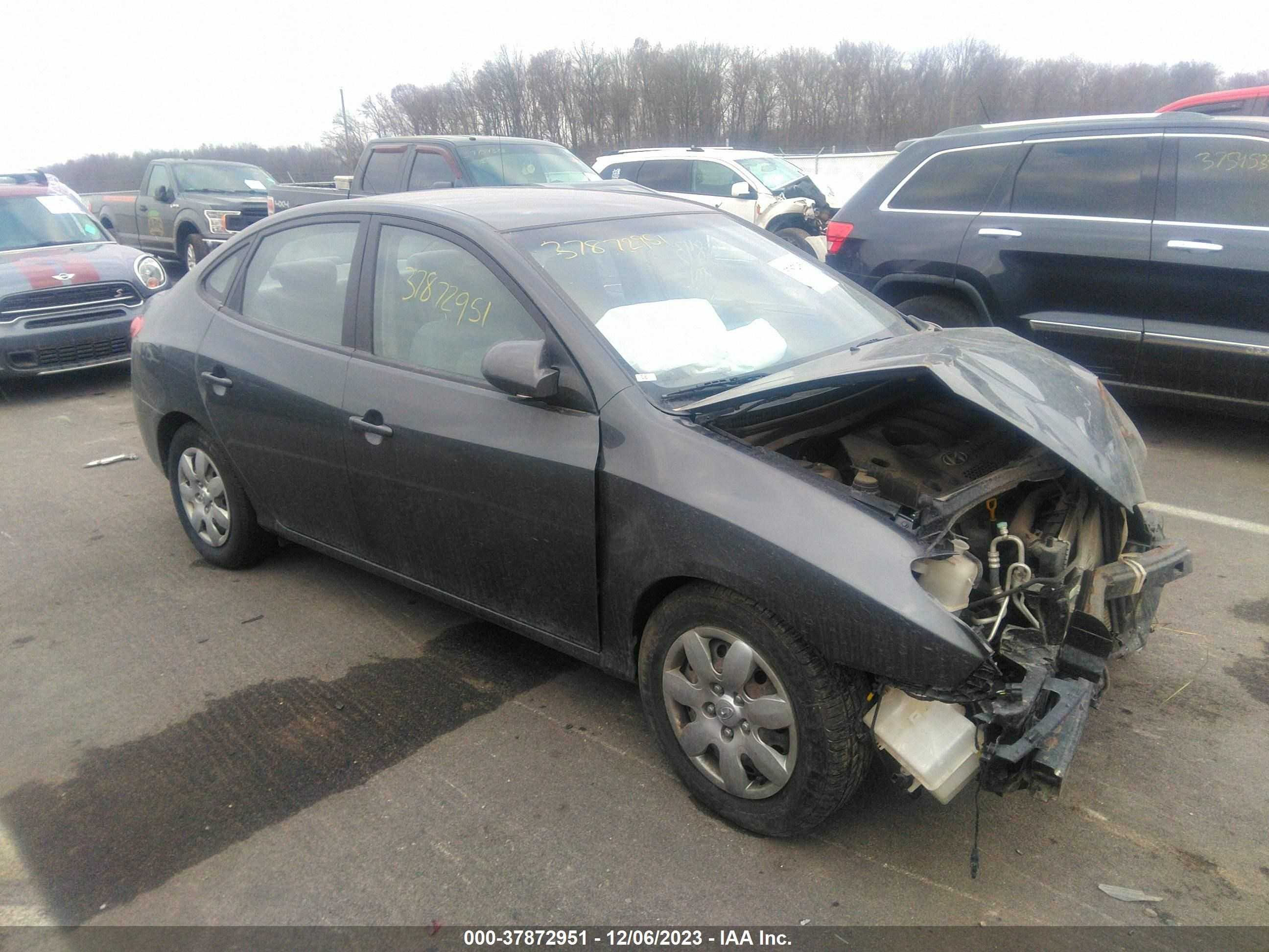 HYUNDAI ELANTRA 2007 kmhdu46d67u072326