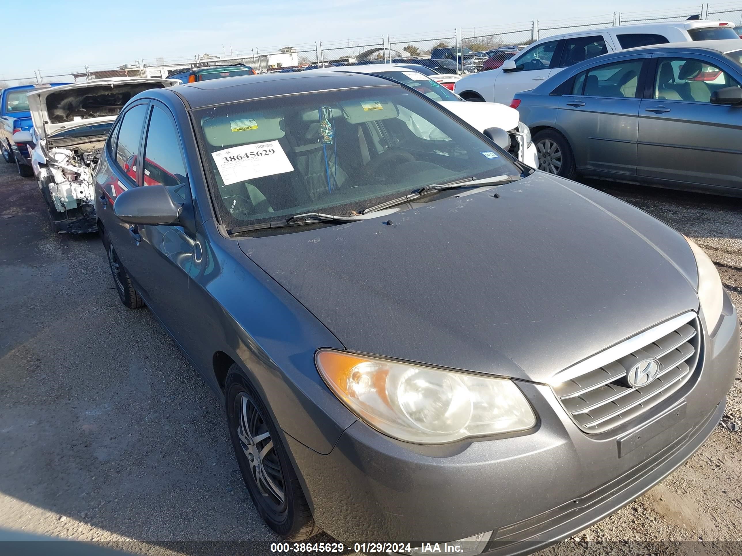 HYUNDAI ELANTRA 2007 kmhdu46d67u125669