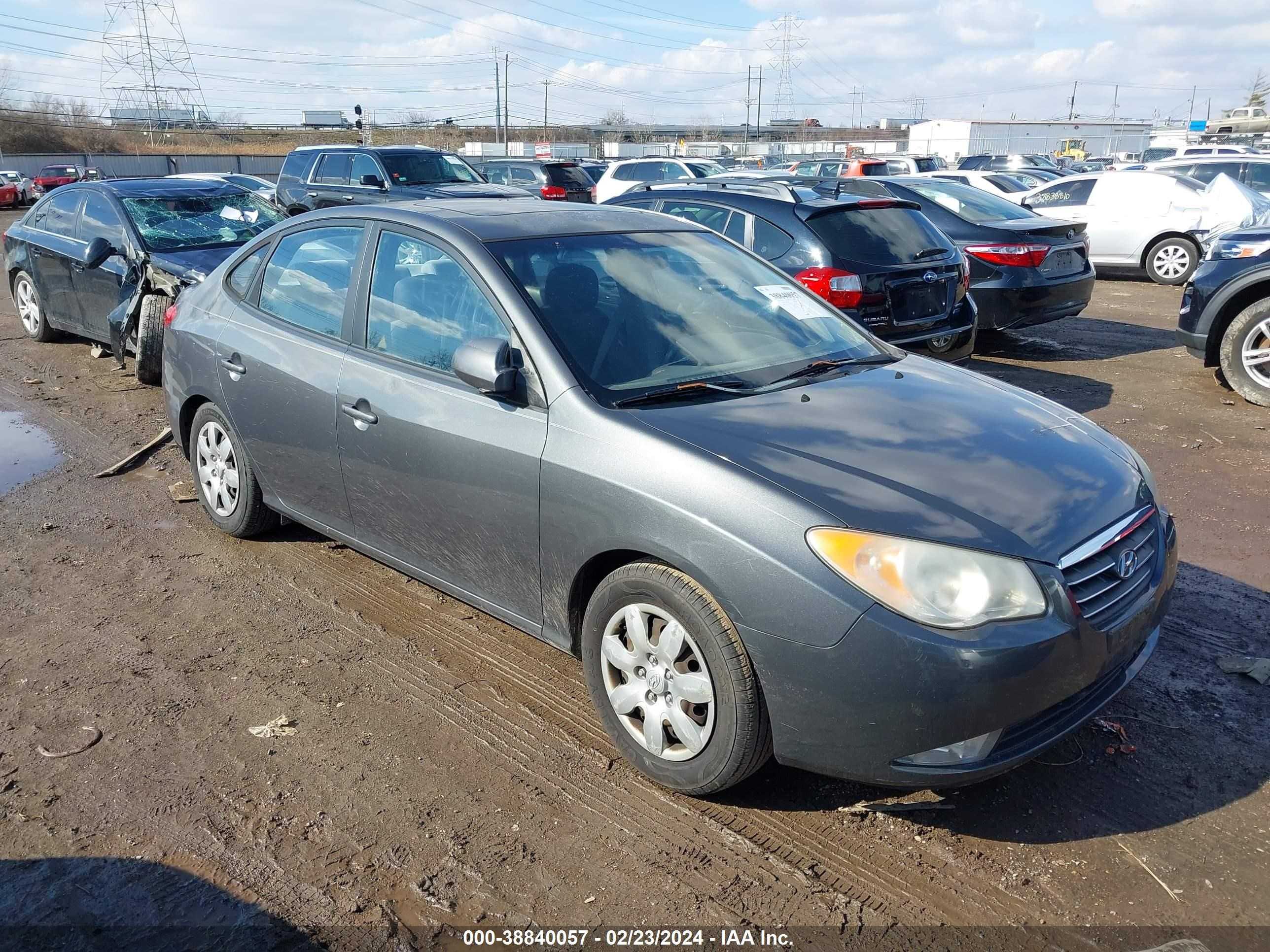 HYUNDAI ELANTRA 2007 kmhdu46d67u162964