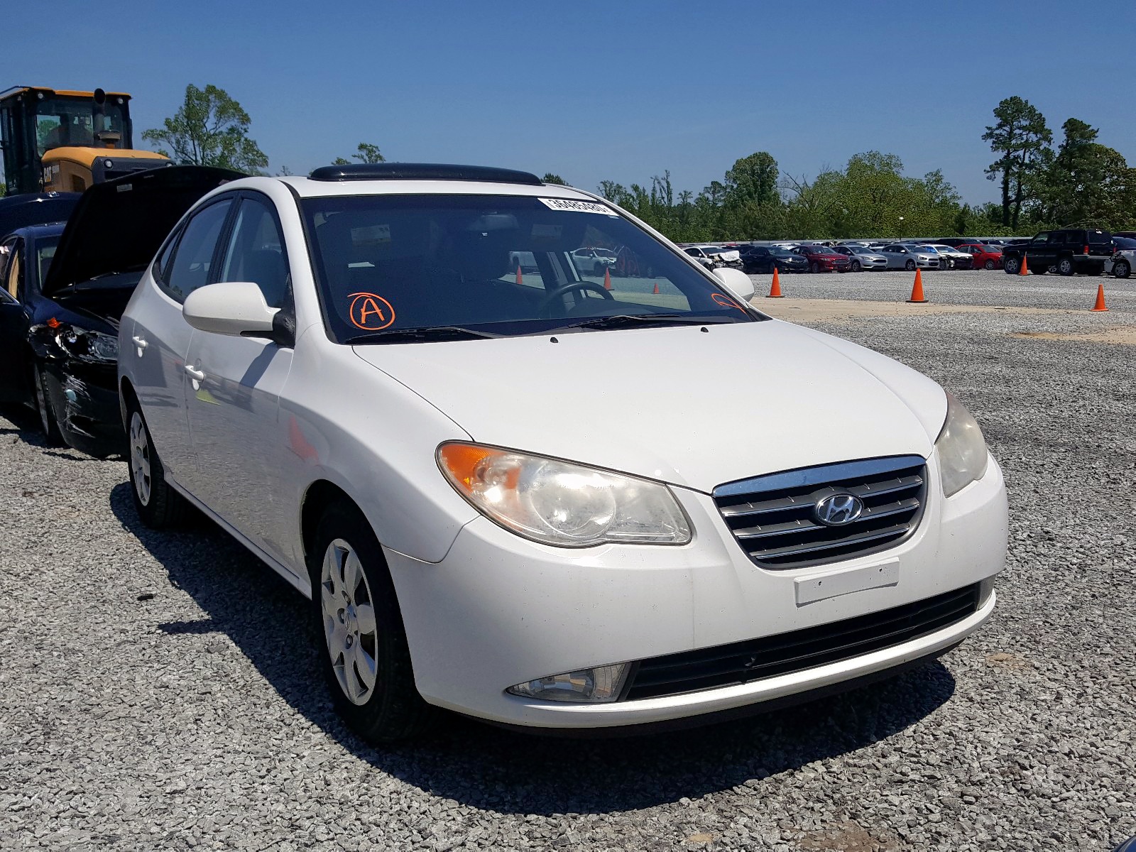 HYUNDAI ELANTRA 2007 kmhdu46d67u186939