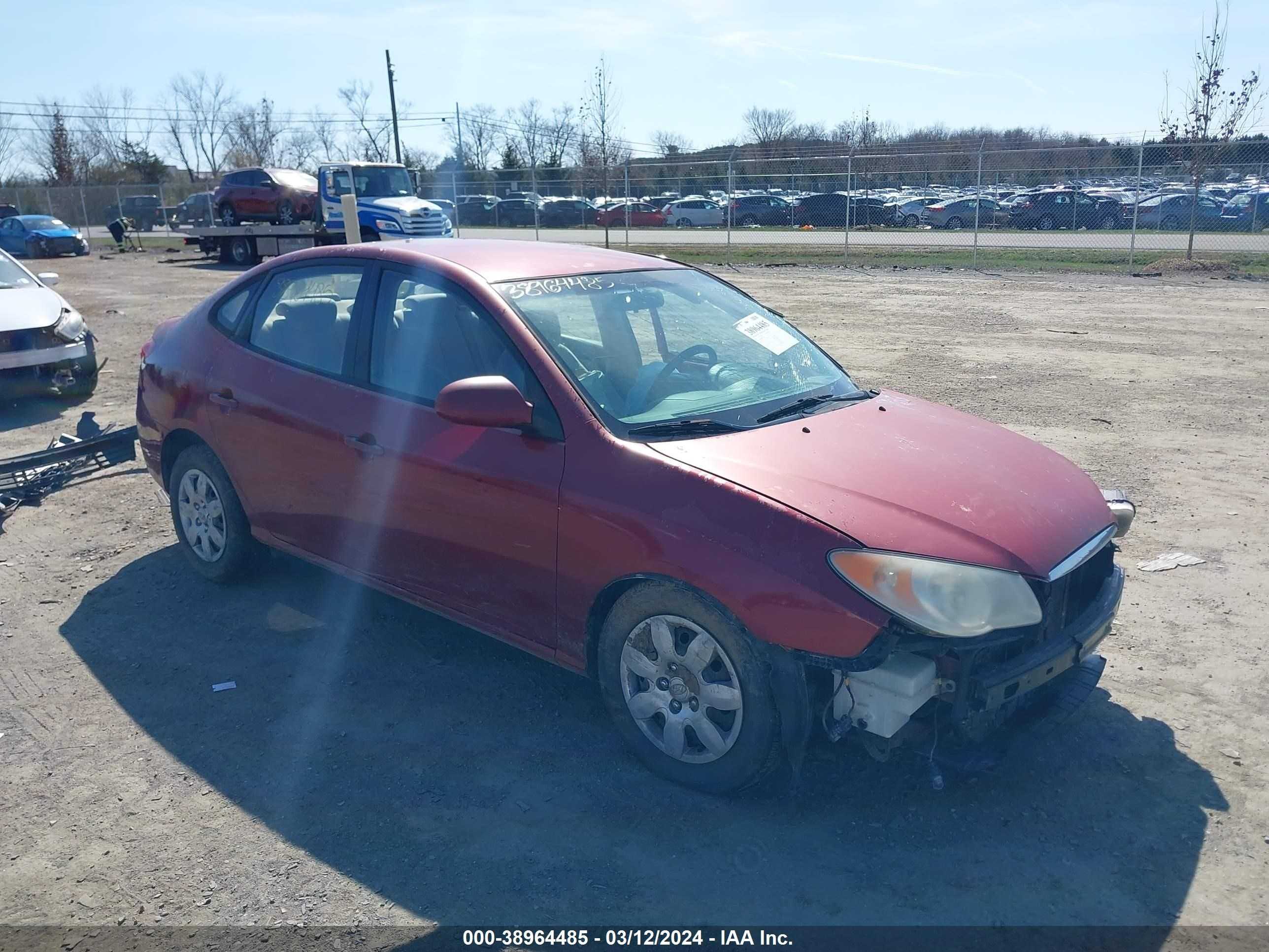 HYUNDAI ELANTRA 2007 kmhdu46d67u212097