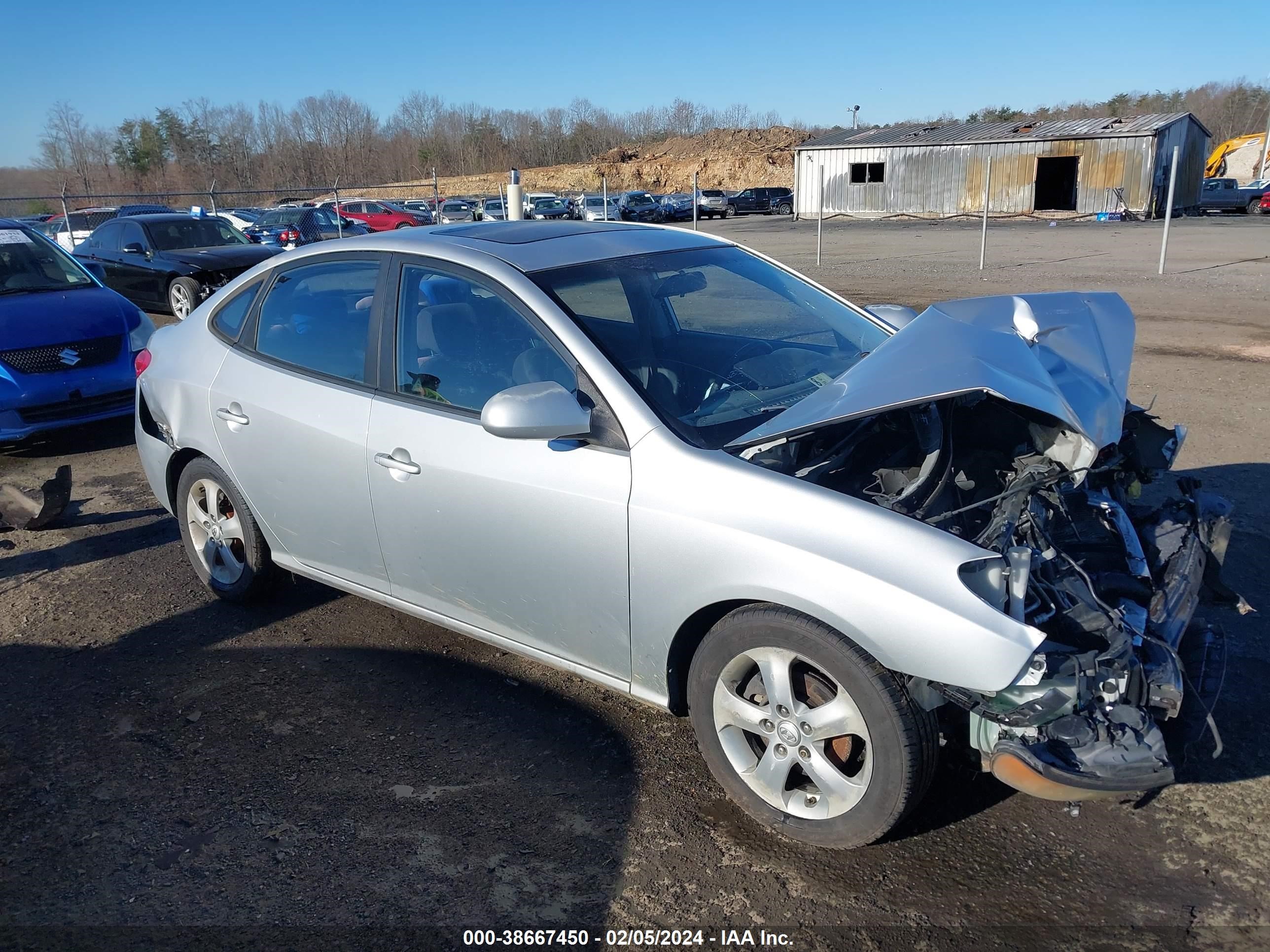 HYUNDAI ELANTRA 2008 kmhdu46d68u304375