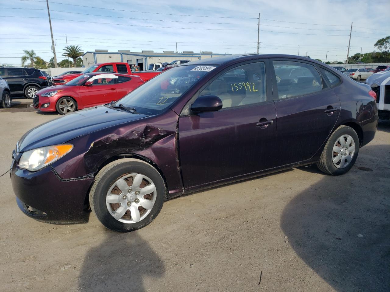 HYUNDAI ELANTRA 2008 kmhdu46d68u451540