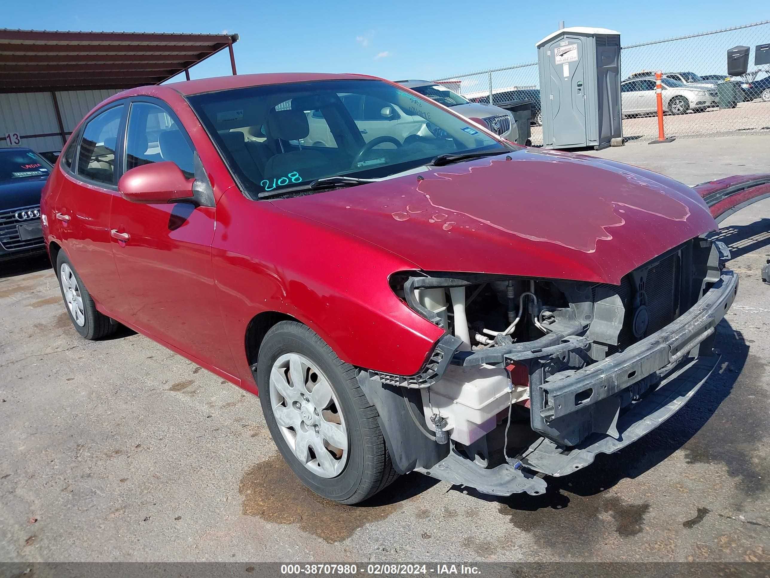 HYUNDAI ELANTRA 2008 kmhdu46d68u510862