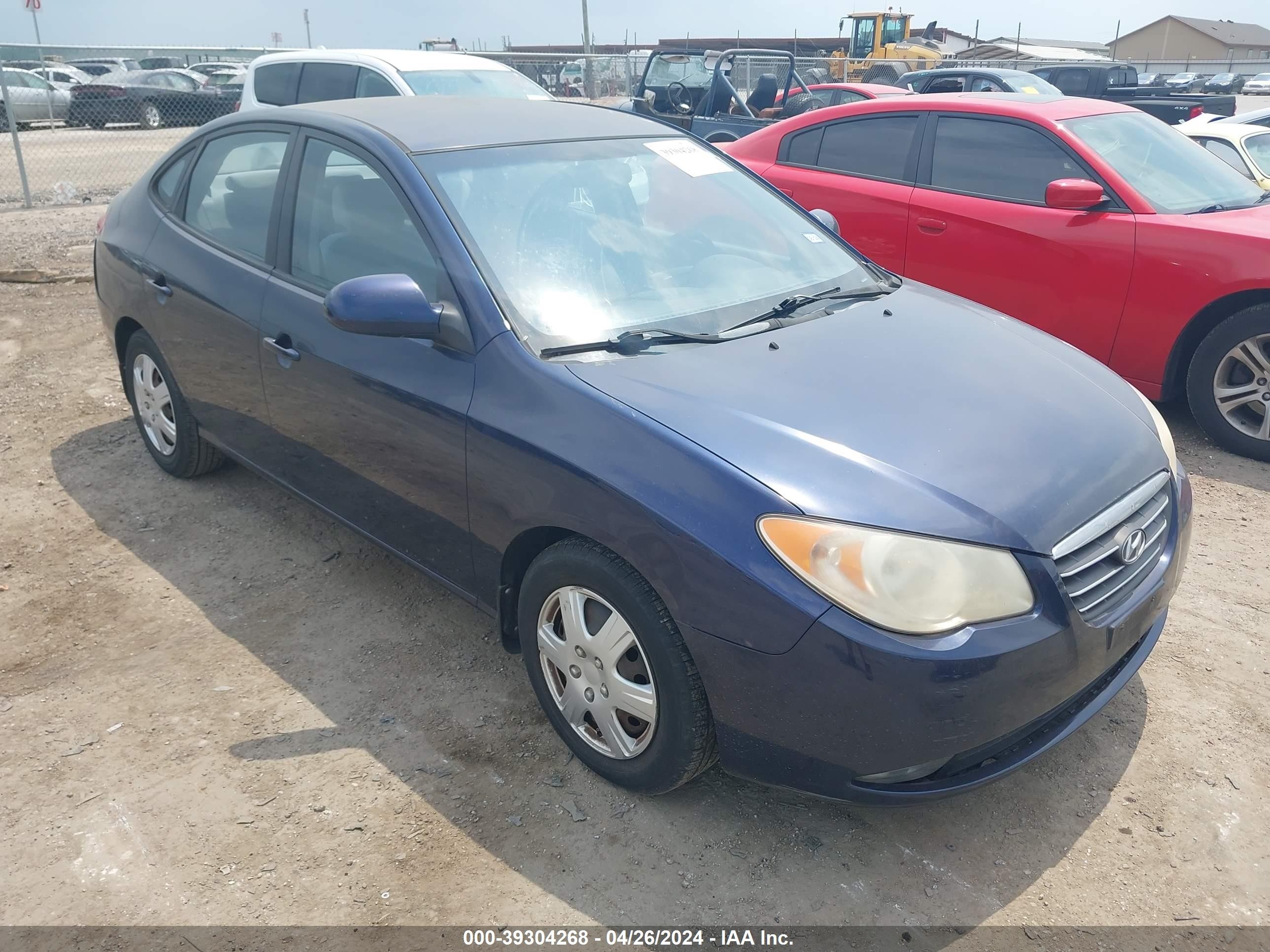 HYUNDAI ELANTRA 2008 kmhdu46d68u535955