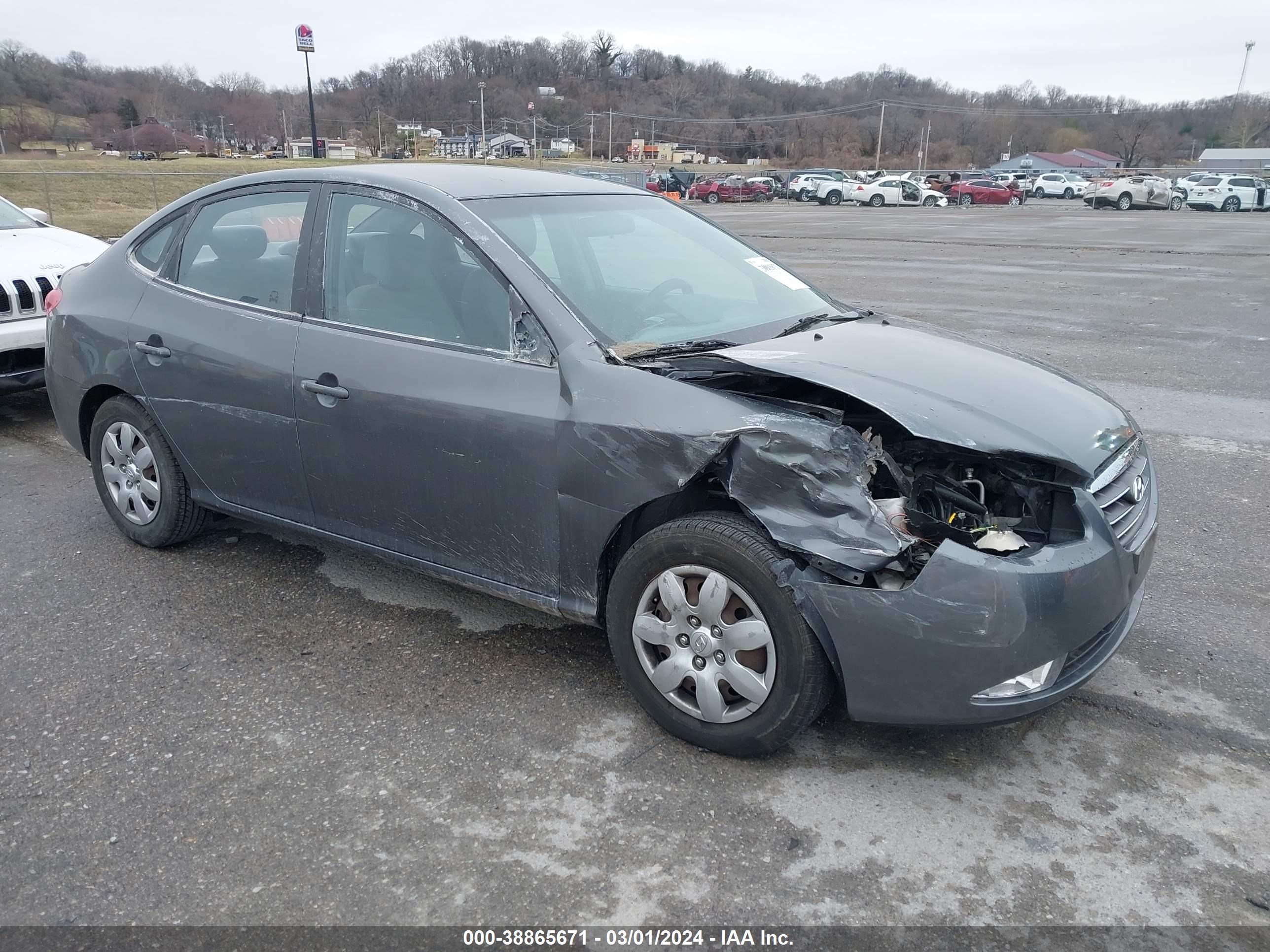 HYUNDAI ELANTRA 2009 kmhdu46d69u633868