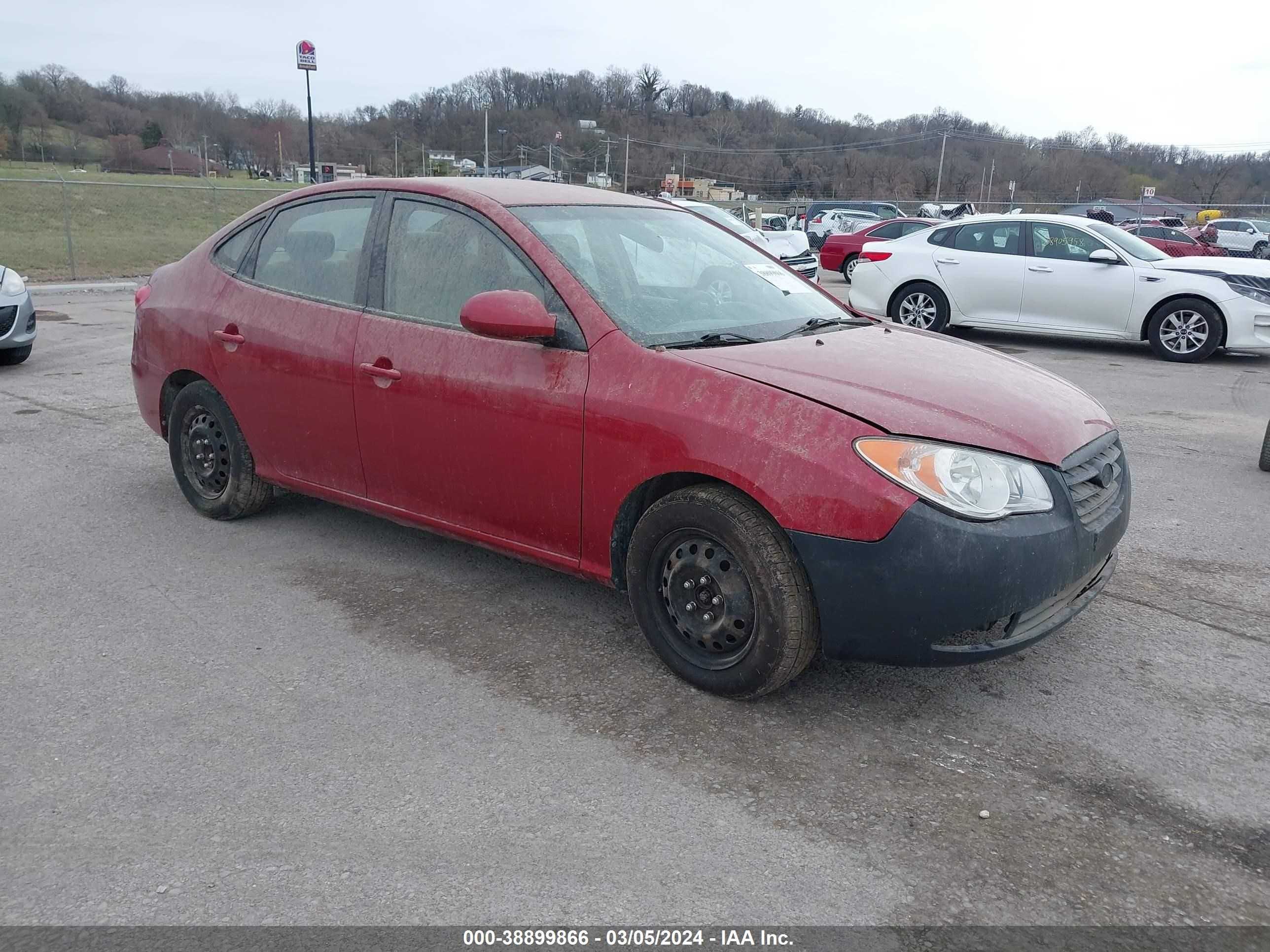 HYUNDAI ELANTRA 2009 kmhdu46d69u680558