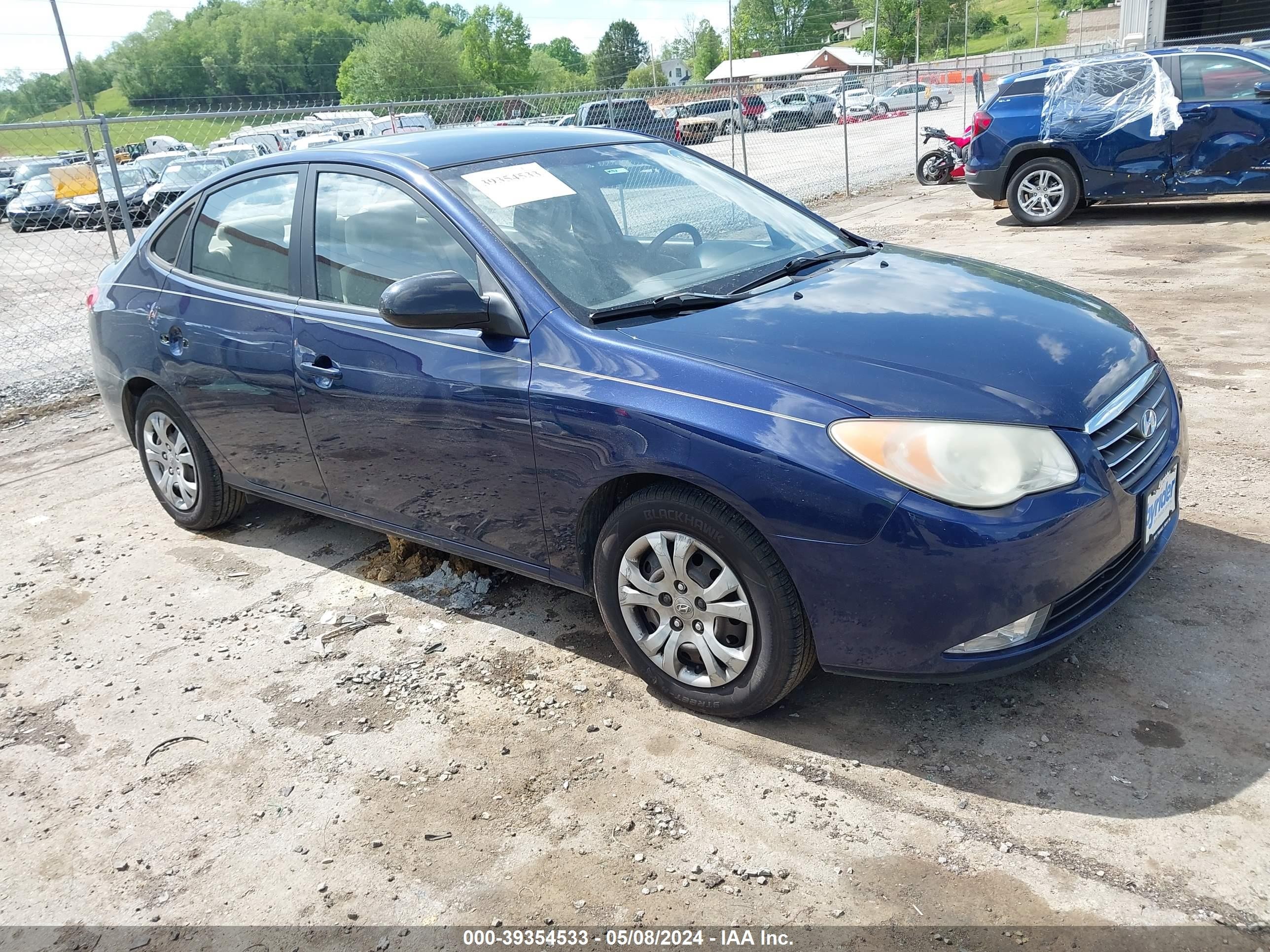 HYUNDAI ELANTRA 2009 kmhdu46d69u794401