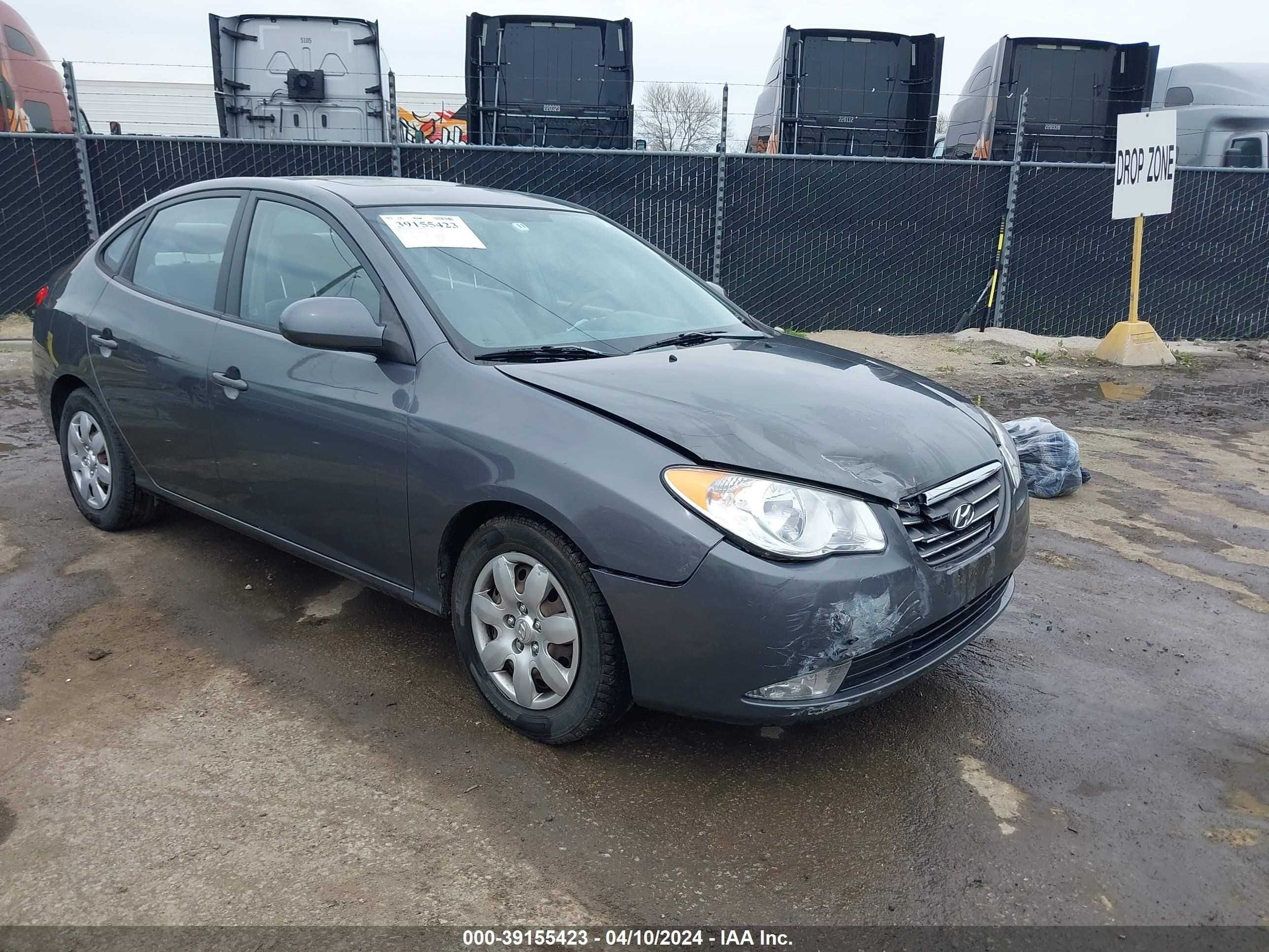 HYUNDAI ELANTRA 2007 kmhdu46d77u103843