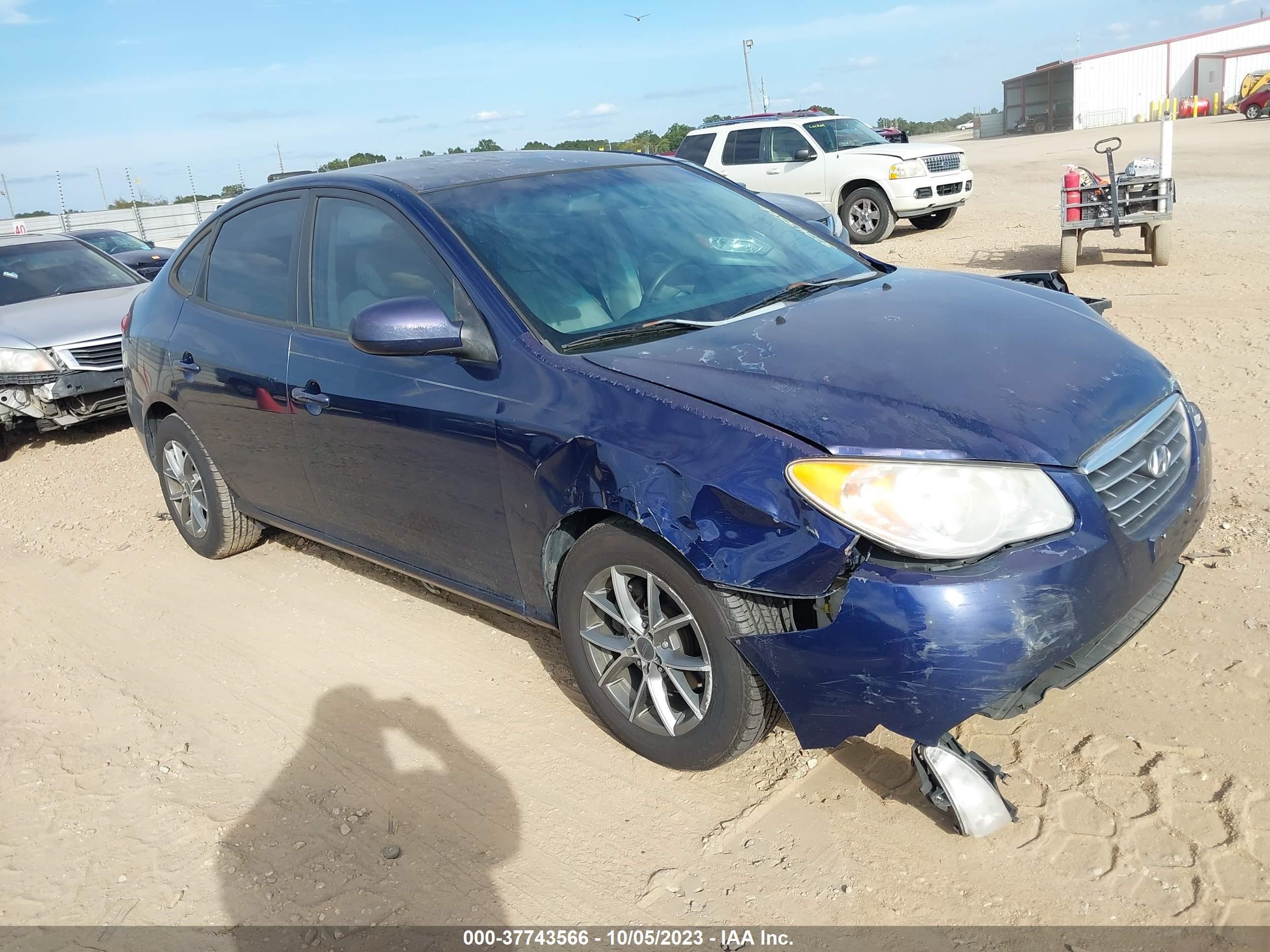 HYUNDAI ELANTRA 2007 kmhdu46d77u234092