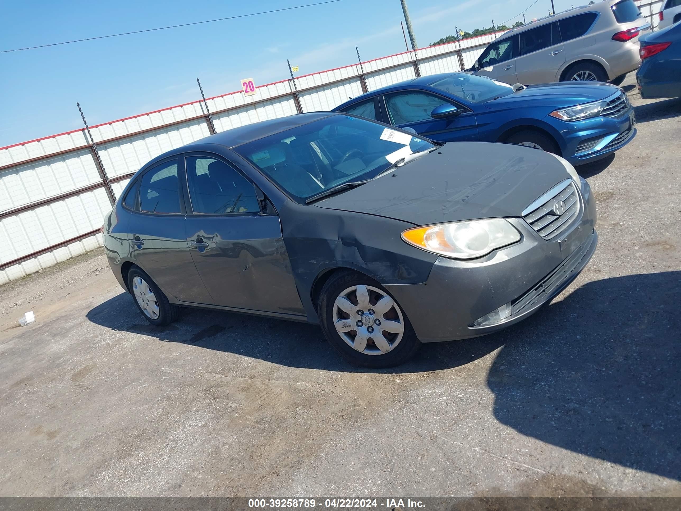 HYUNDAI ELANTRA 2008 kmhdu46d78u362155