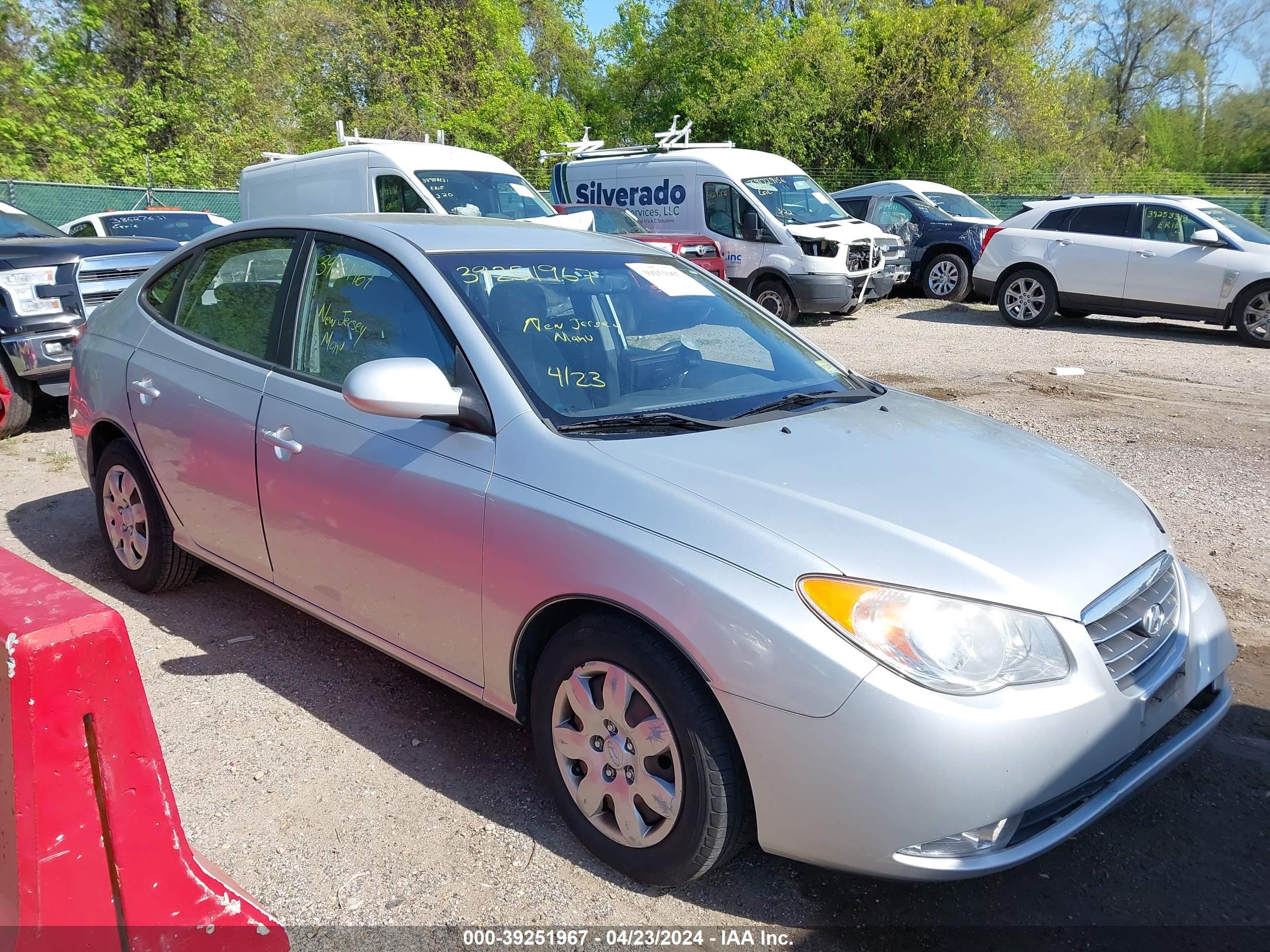 HYUNDAI ELANTRA 2008 kmhdu46d78u565336