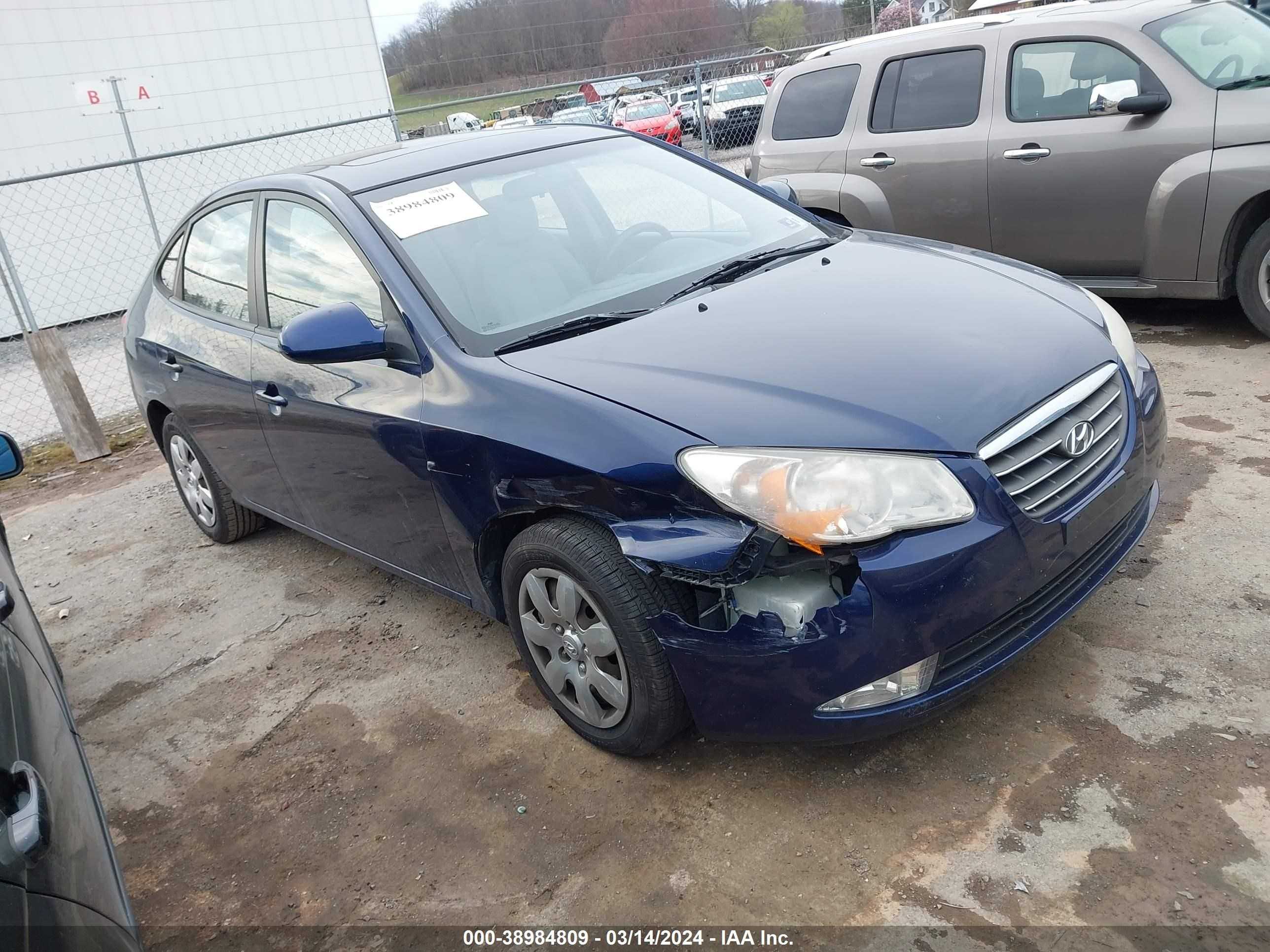 HYUNDAI ELANTRA 2009 kmhdu46d79u599083